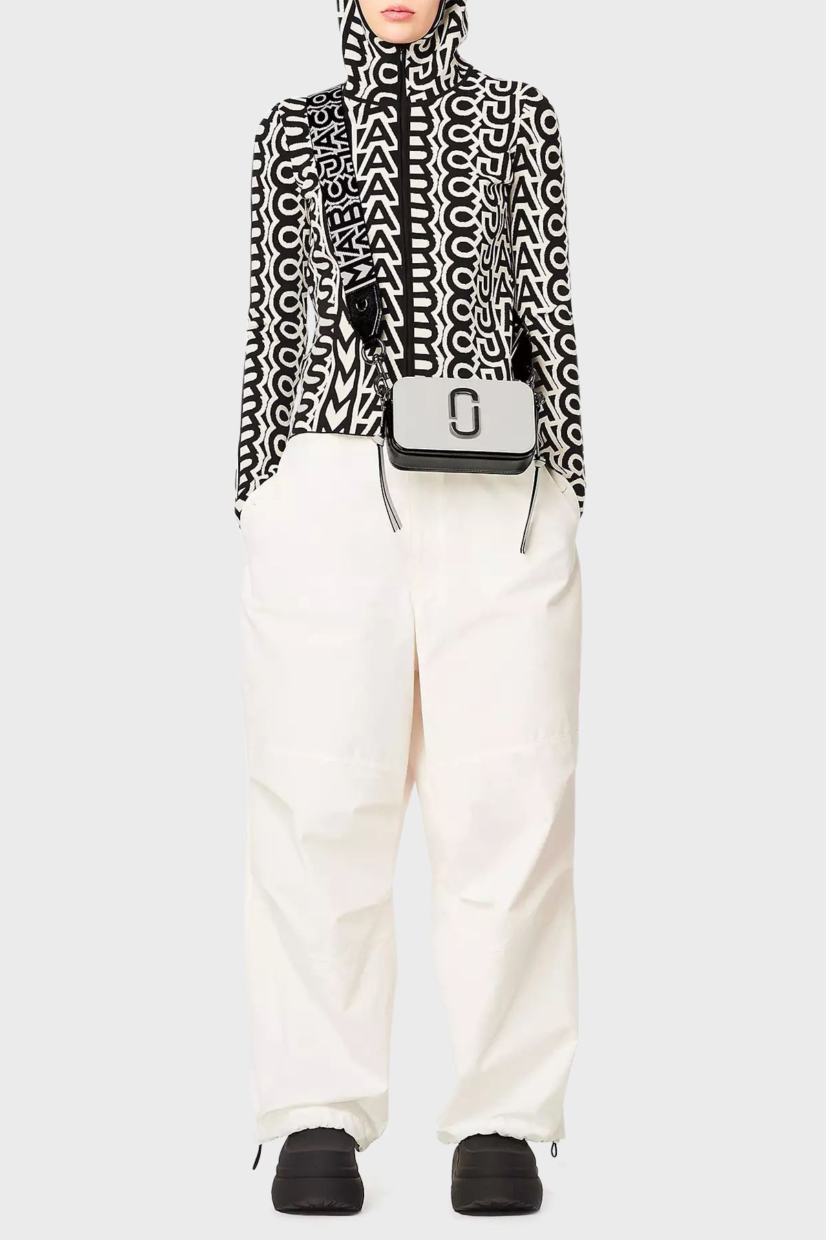 Marc Jacobs-The Snapshot Genuine Leather Bag with Adjustable Shoulder Strap Bag 2P3Hcr005H01 005 2