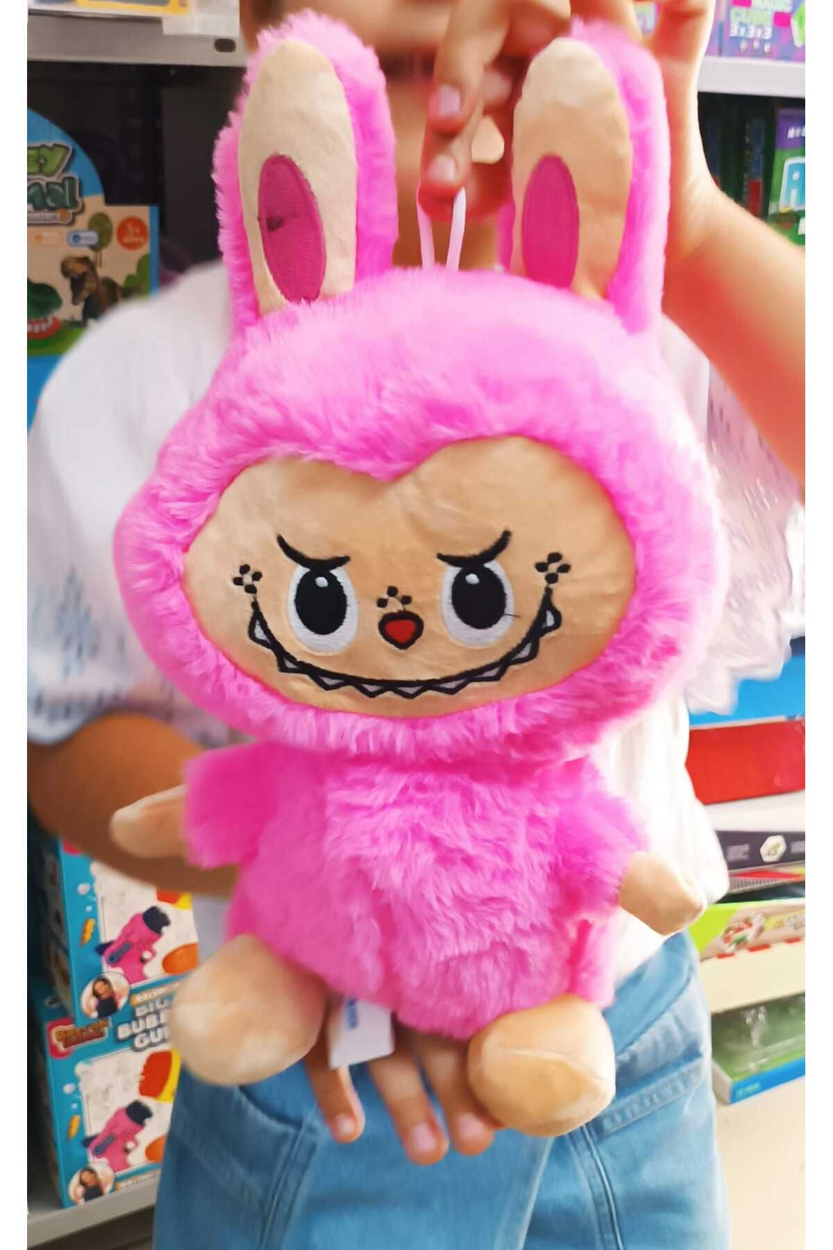 LRS STORE Labubu Peluş Figür 30 cm Yüksek Kalite Oyun Arkadaşı