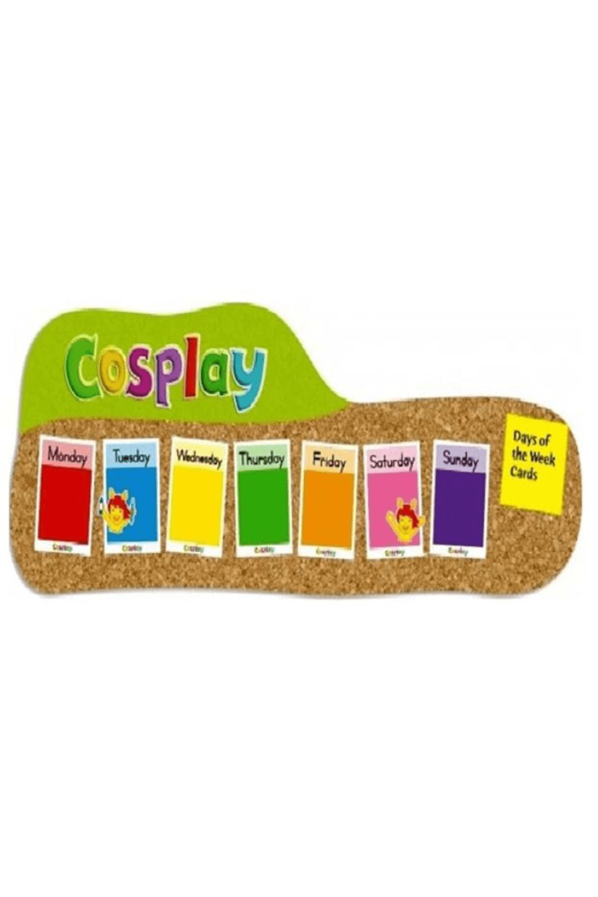 Nüans Publishing Cosplay Days of the Week Cards (8 Kart)
