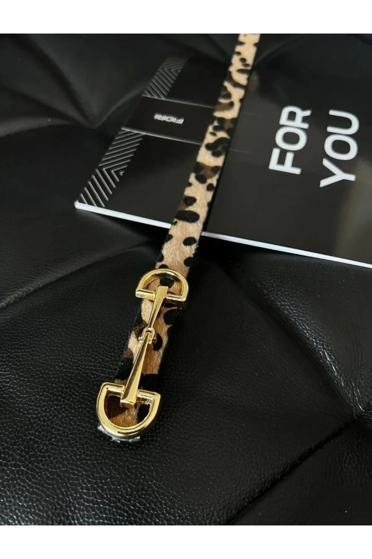 modaes butik LEOPAR DESENLİ KADIN KEMER
