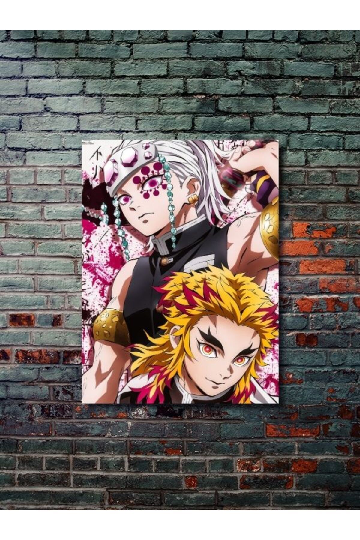 ZNC Demon Slayer - Anime & Manga Posterleri, Özel Tasarım Kağıt Poster, Duvar Sanatı