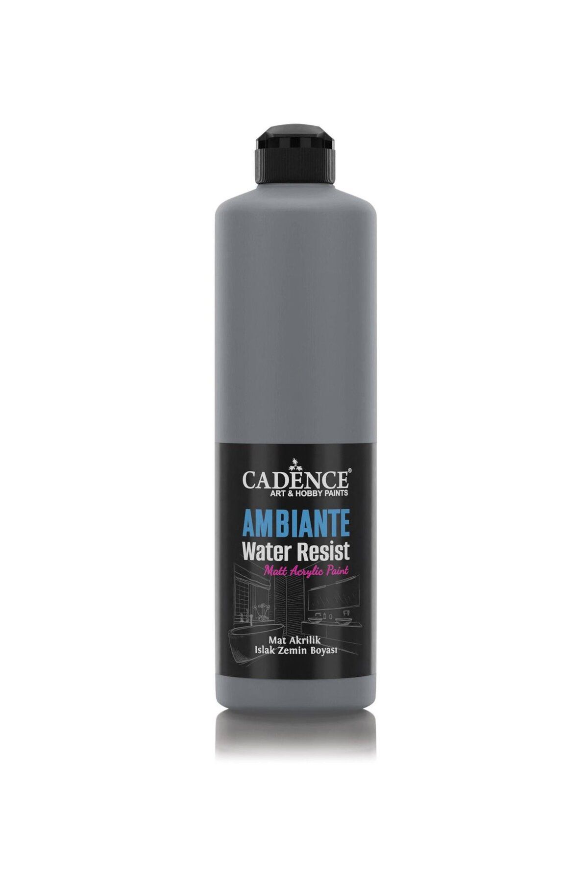 Cadence AMBIENTE SUYA DAY. AKR. BOYA AW-22 GRAFİTİ GRİ 250ML + KATALİZÖR 10GR