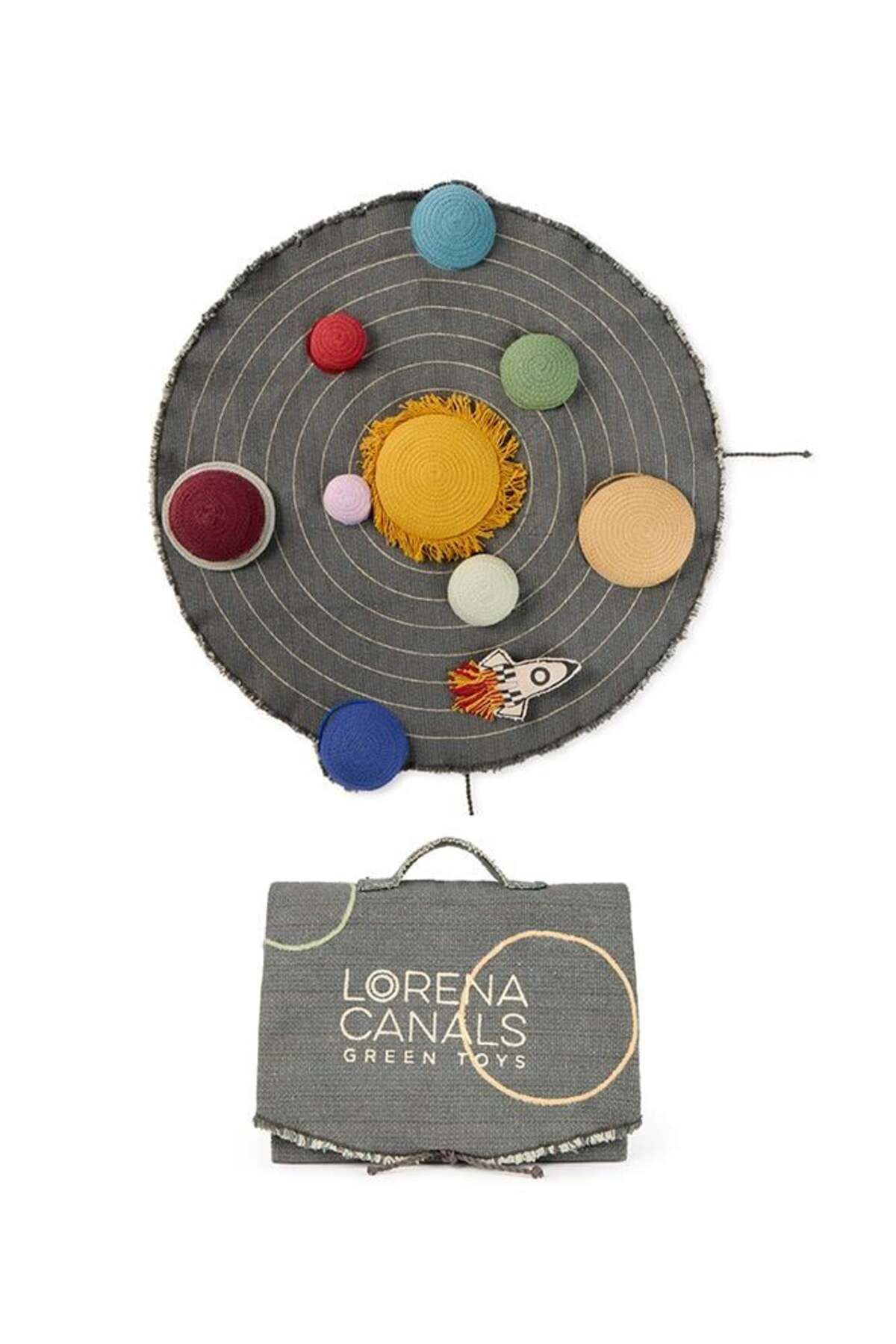 Lorena Canals Green toy set, Solar Sistem