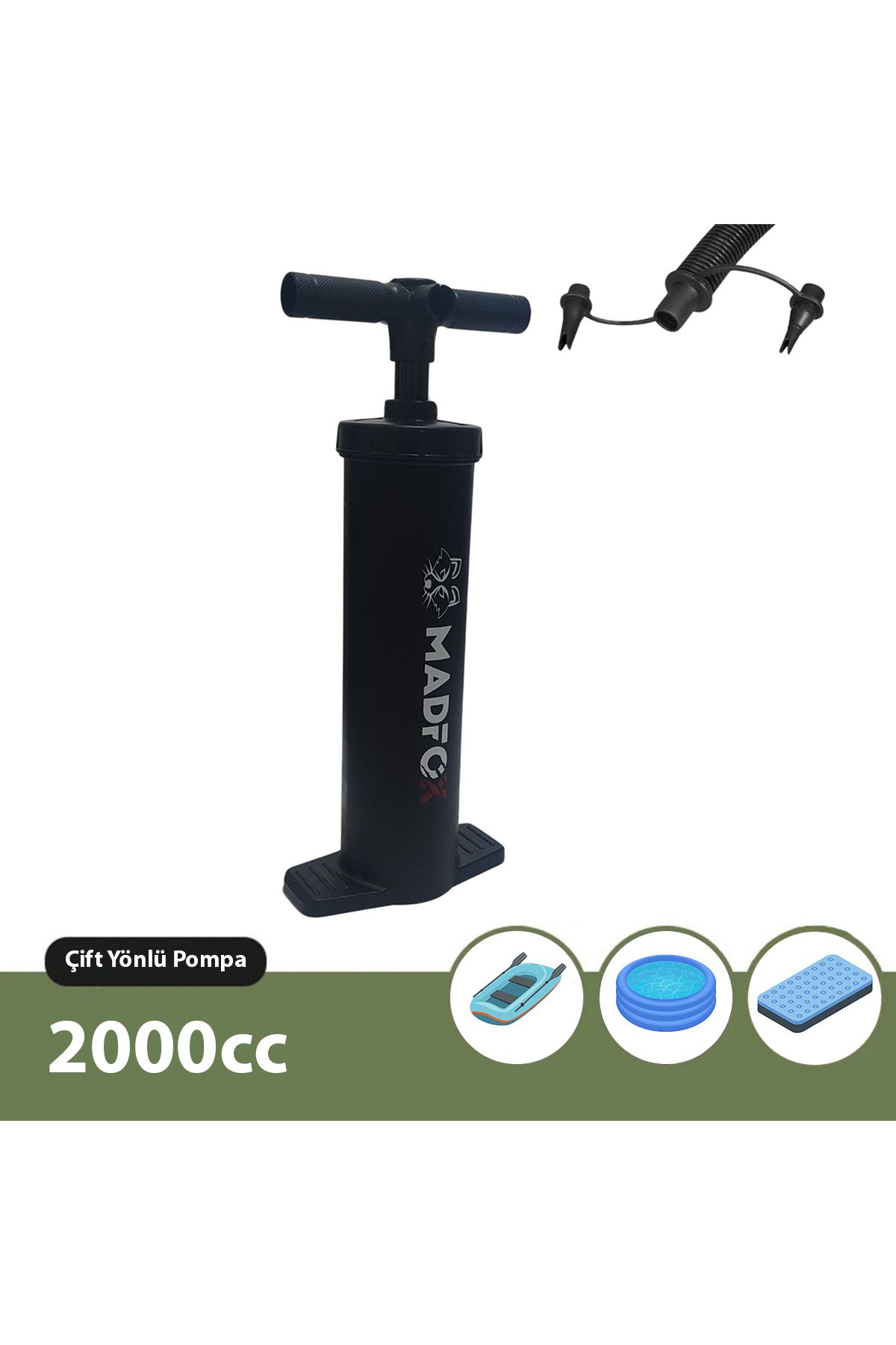 MADFOX PowerGrip Air Pump Yüksek Basınçlı El Pompası