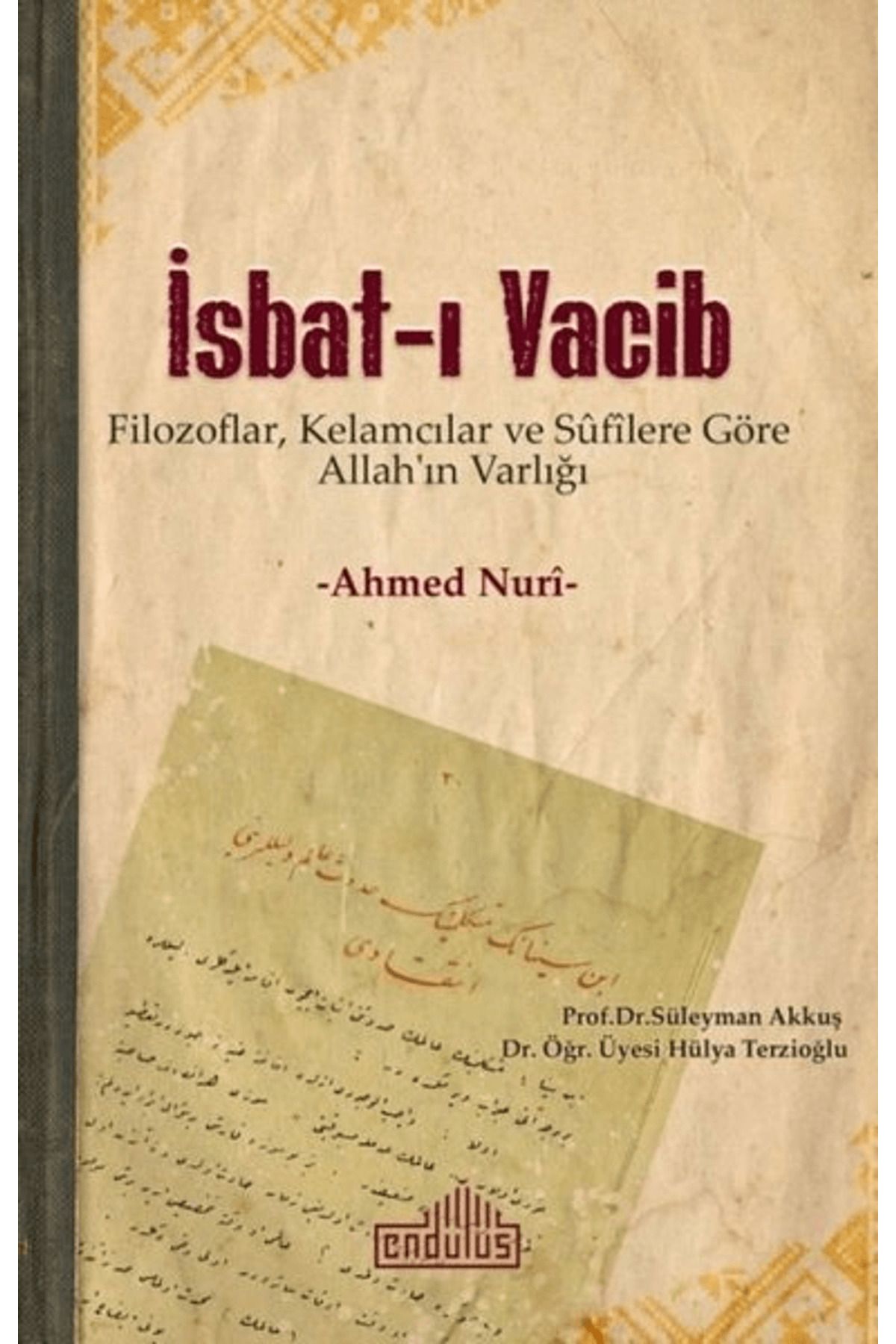 Endülüs Yayınları İsbat-ı Vacib