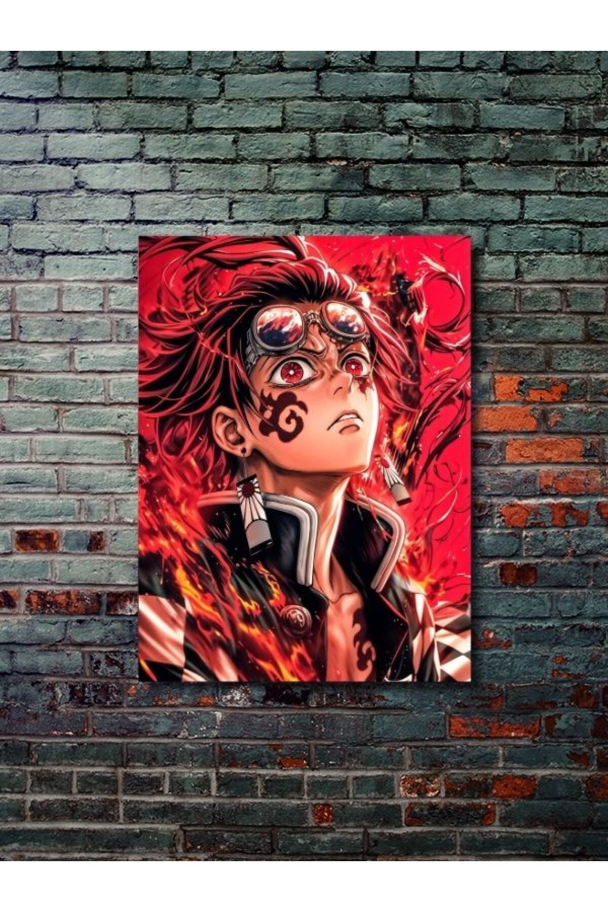 ZNC Demon Slayer - Anime & Manga Posterleri, Özel Tasarım Kağıt Poster, Duvar Sanatı