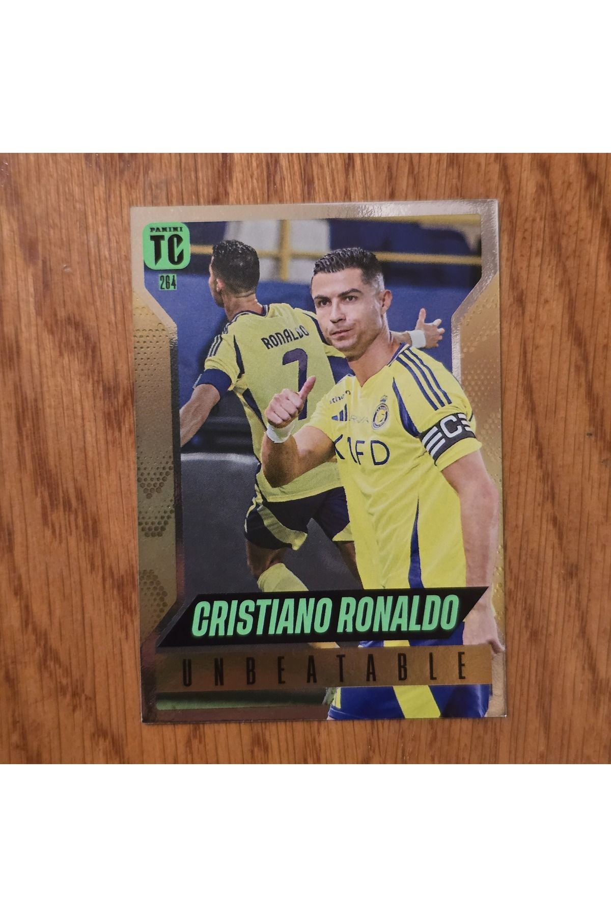 Panini Top Class Unbeatable Cristiano Ronaldo Oyun Kartı