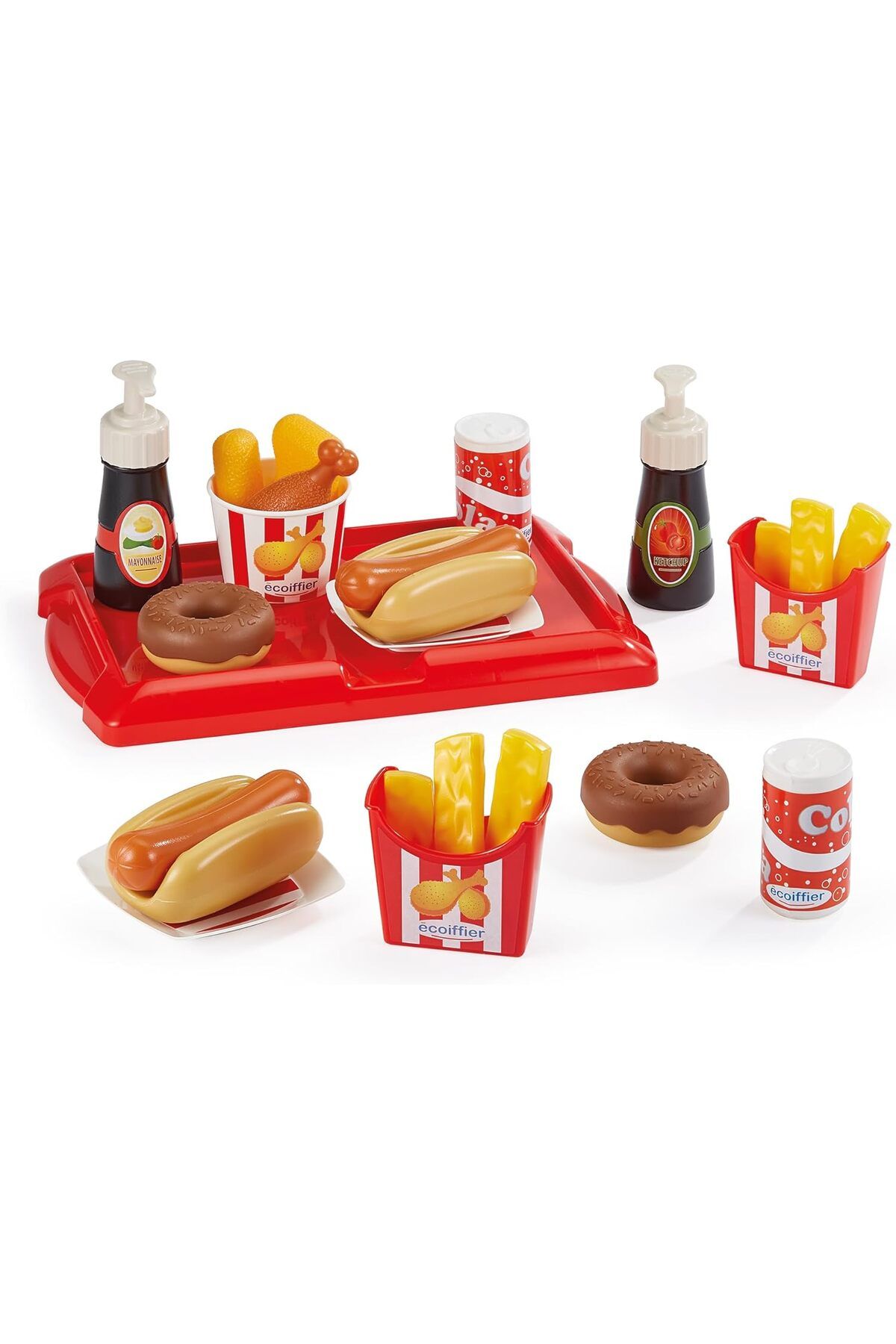 ECOİFFİER Ecoiffier Hot Dog Yemek Menüm