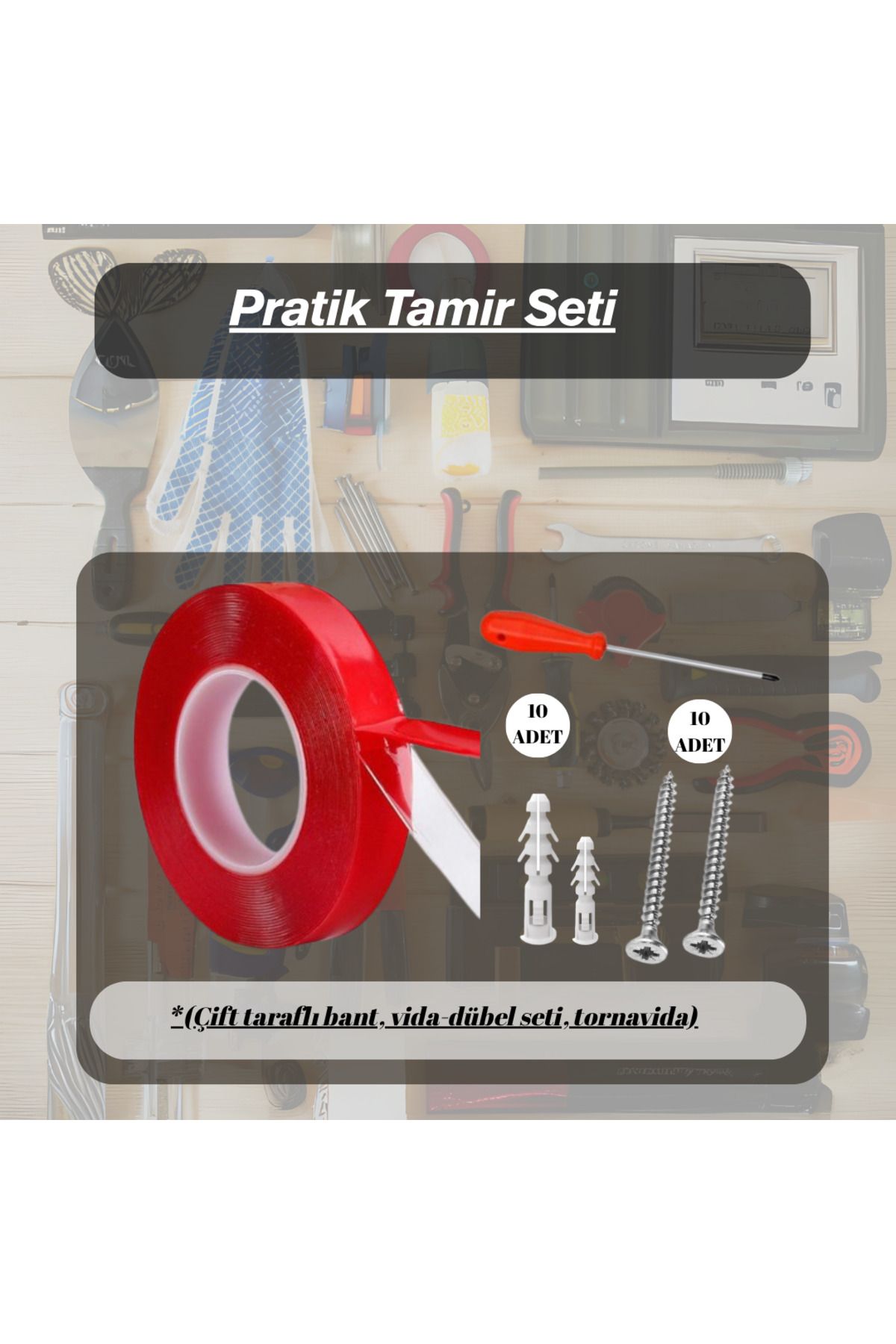 YMN PRATİK TAMİR SETİ – 3 PARÇA