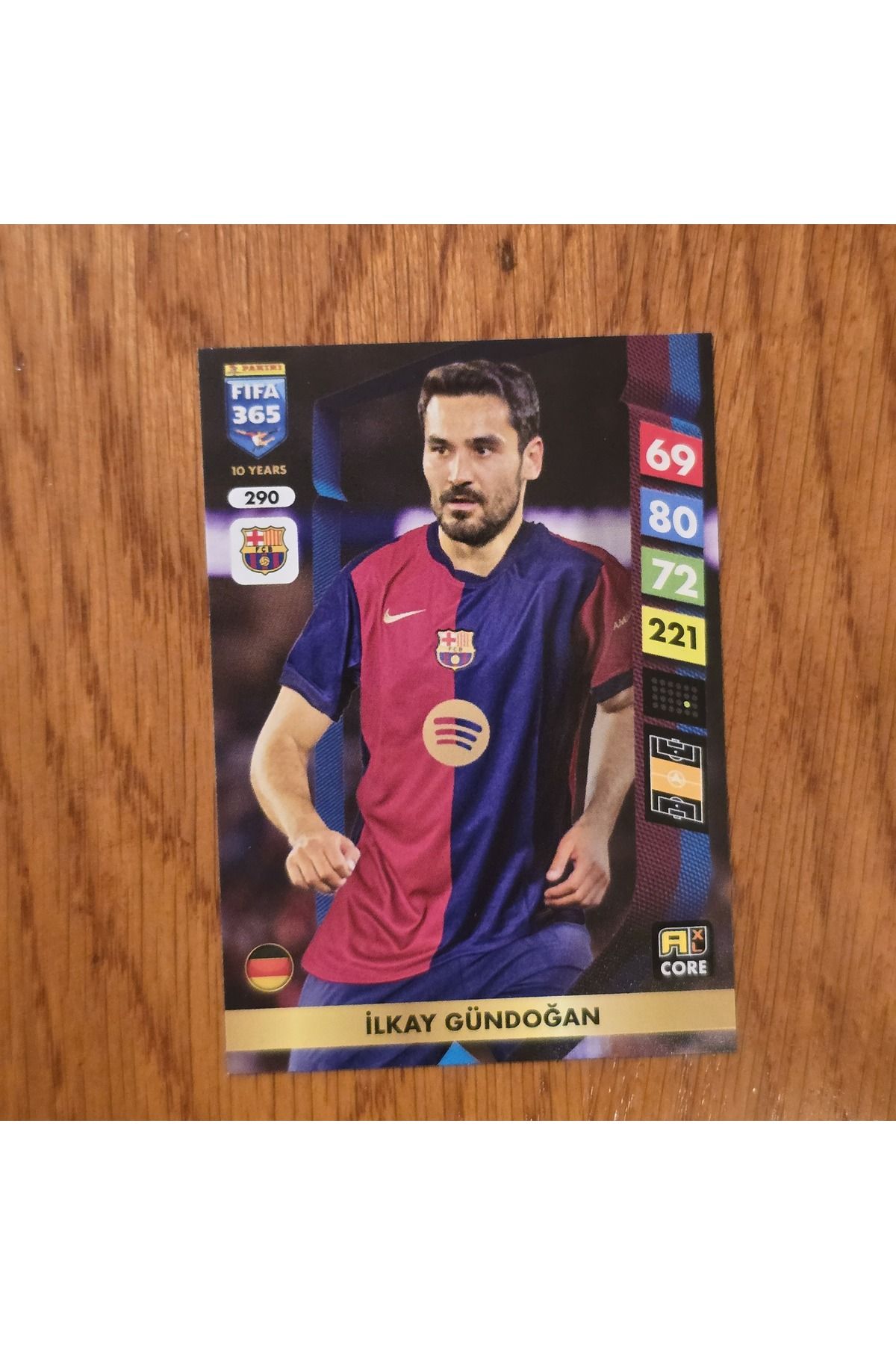 Panini FIFA 365 İlkay Gündoğan Oyun Kartı 290