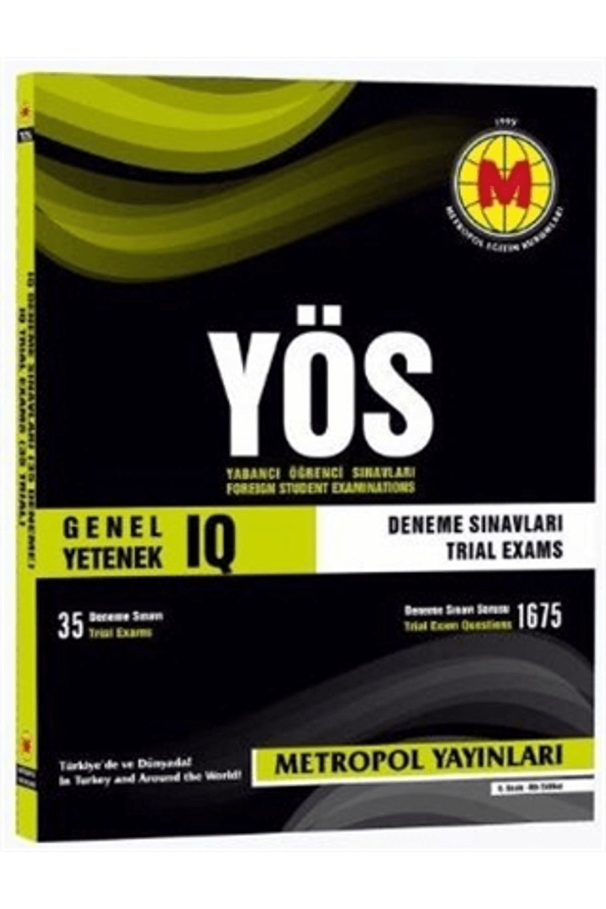 Metropol Yayınları YÖS Iq Deneme Sınavları 35 Deneme