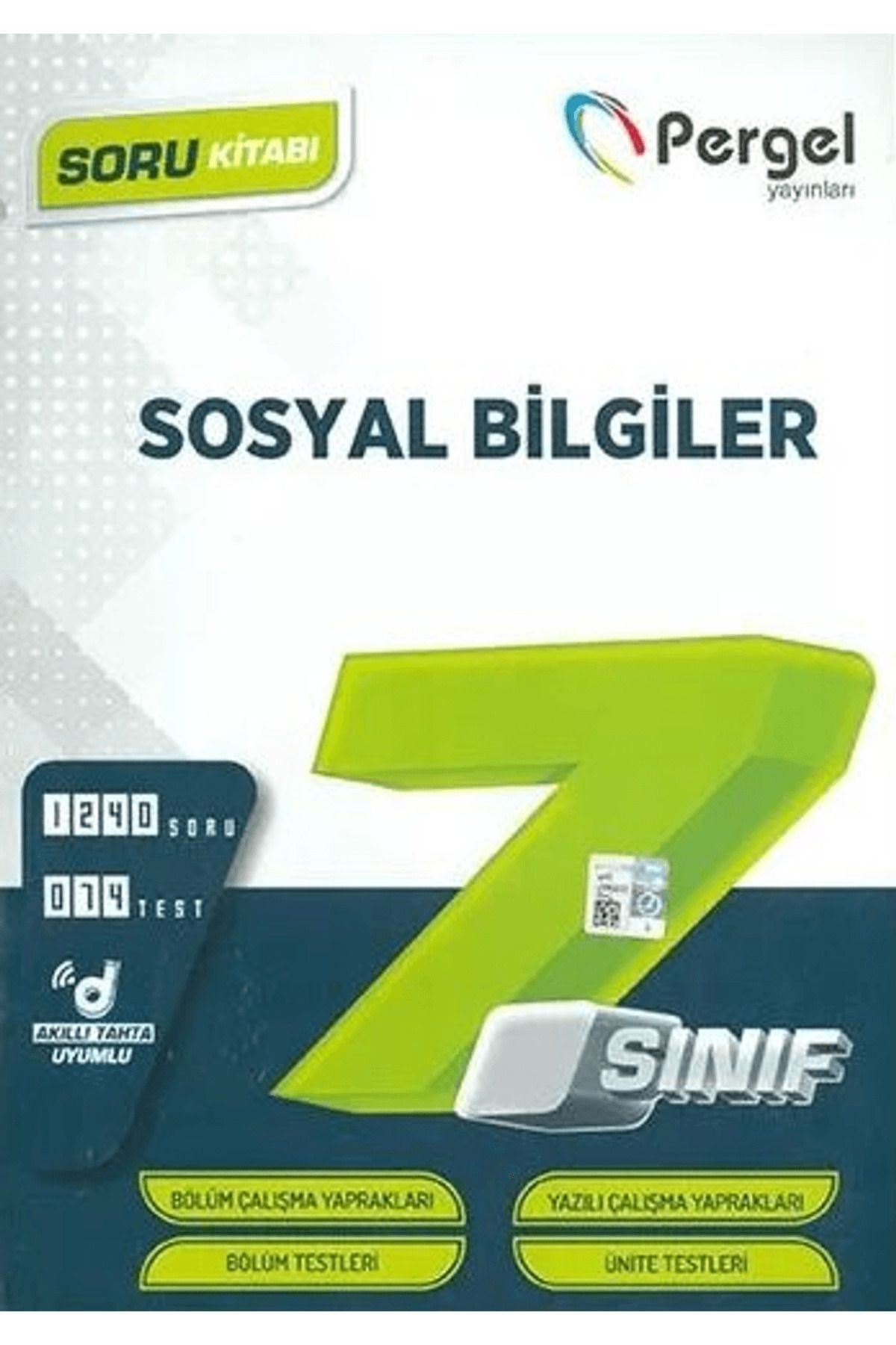 Pergel Yayınları 7. Sınıf 2022 Sosyal Bilgiler Soru Bankası Kitap