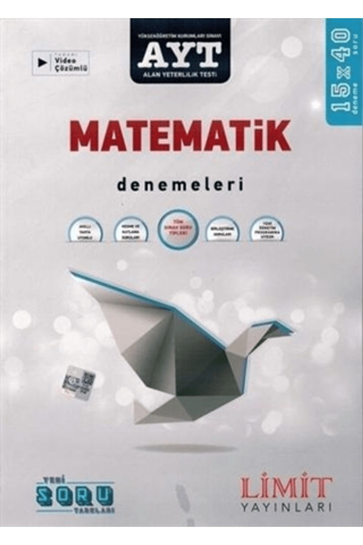 Limit Yayınları AYT Matematik Denemeleri 15x40