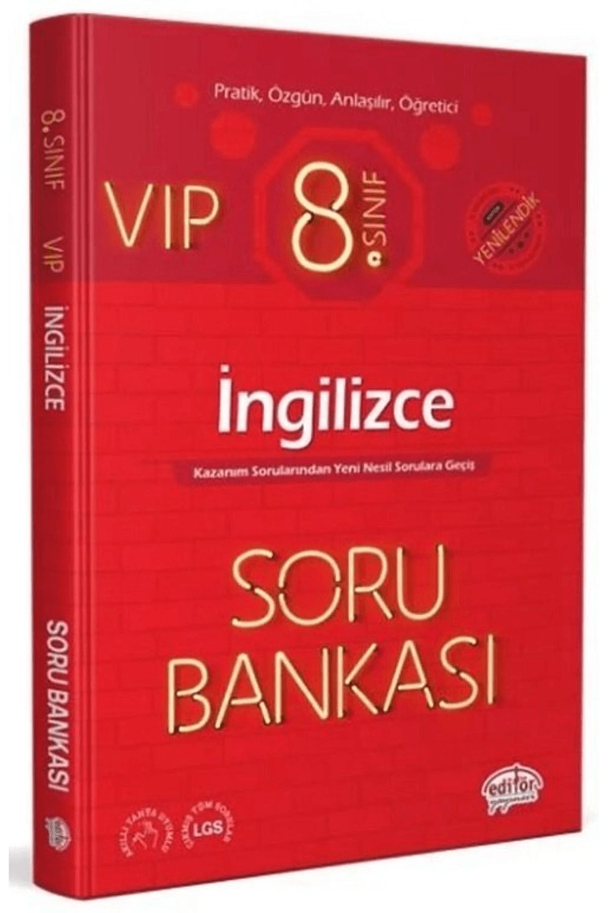 Editör Yayınevi 8. Sınıf VIP İngilizce Soru Bankası