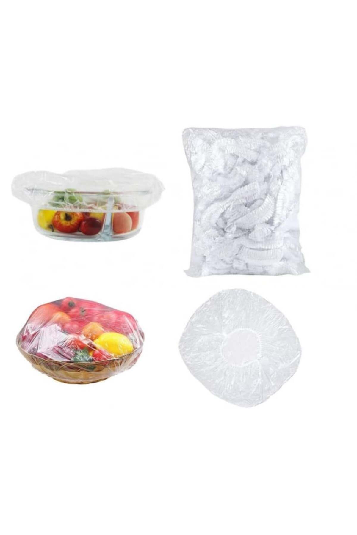 celhome-Set of 100 Reusable Elastic Lids for Covering Food – Universal Solution for Pa 1