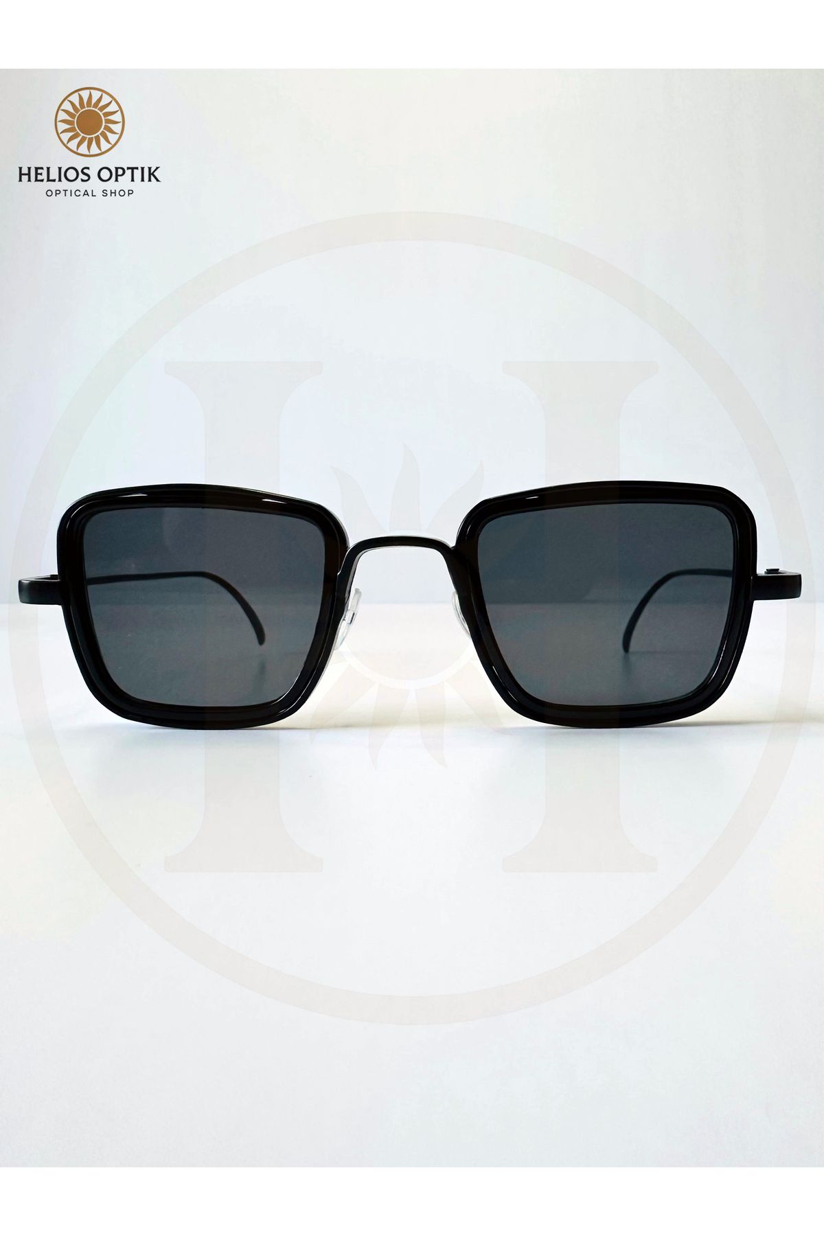 Helios Optik "Metroline" Köşeli Form UV400 Unisex Güneş Gözlüğü