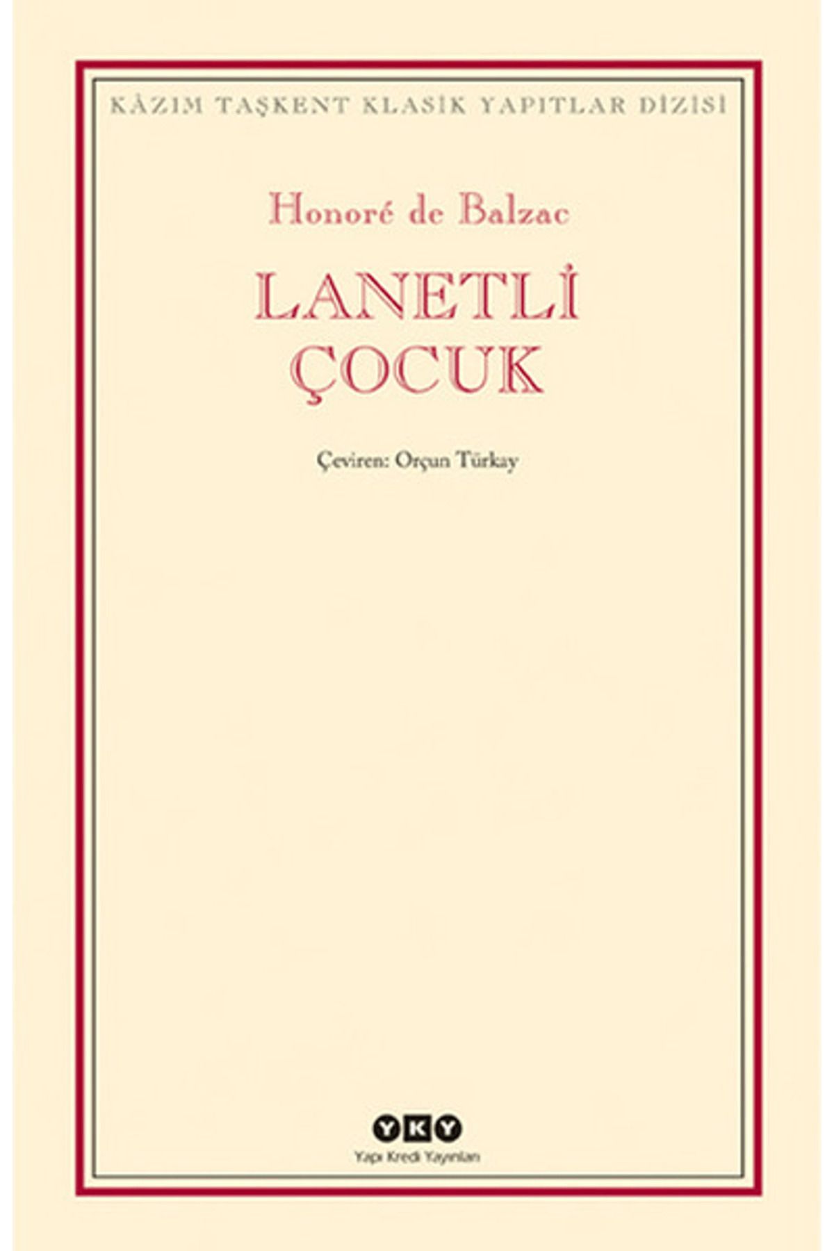 Yapı Kredi Yayınları Lanetli Çocuk