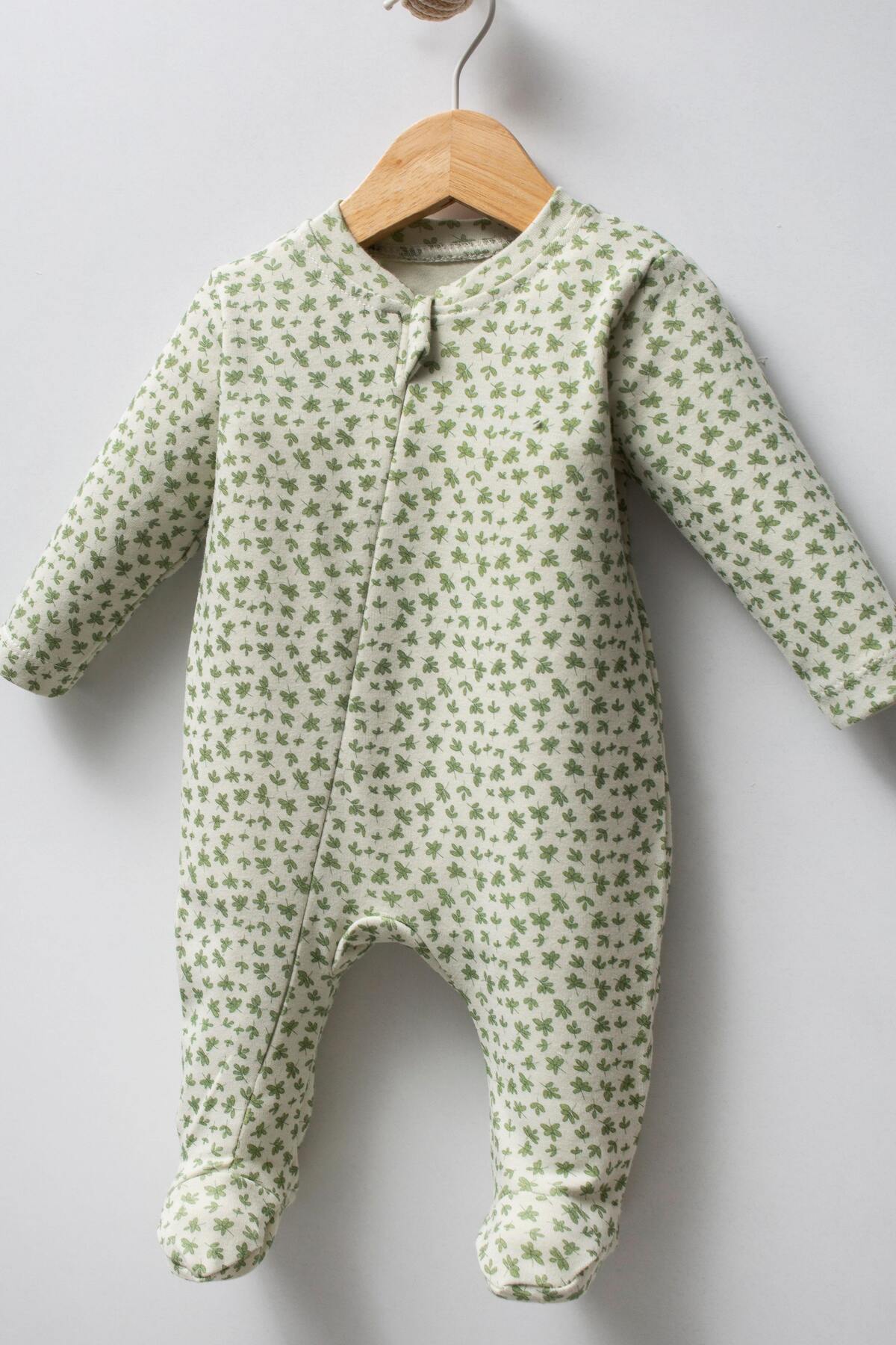Baby Maa Sepetteki Ördek 10 Parça Unisex Yenidoğan Hastane Çıkışı - Organik Zıbın Seti Kutulu fotoğrafı 2 (önizleme)