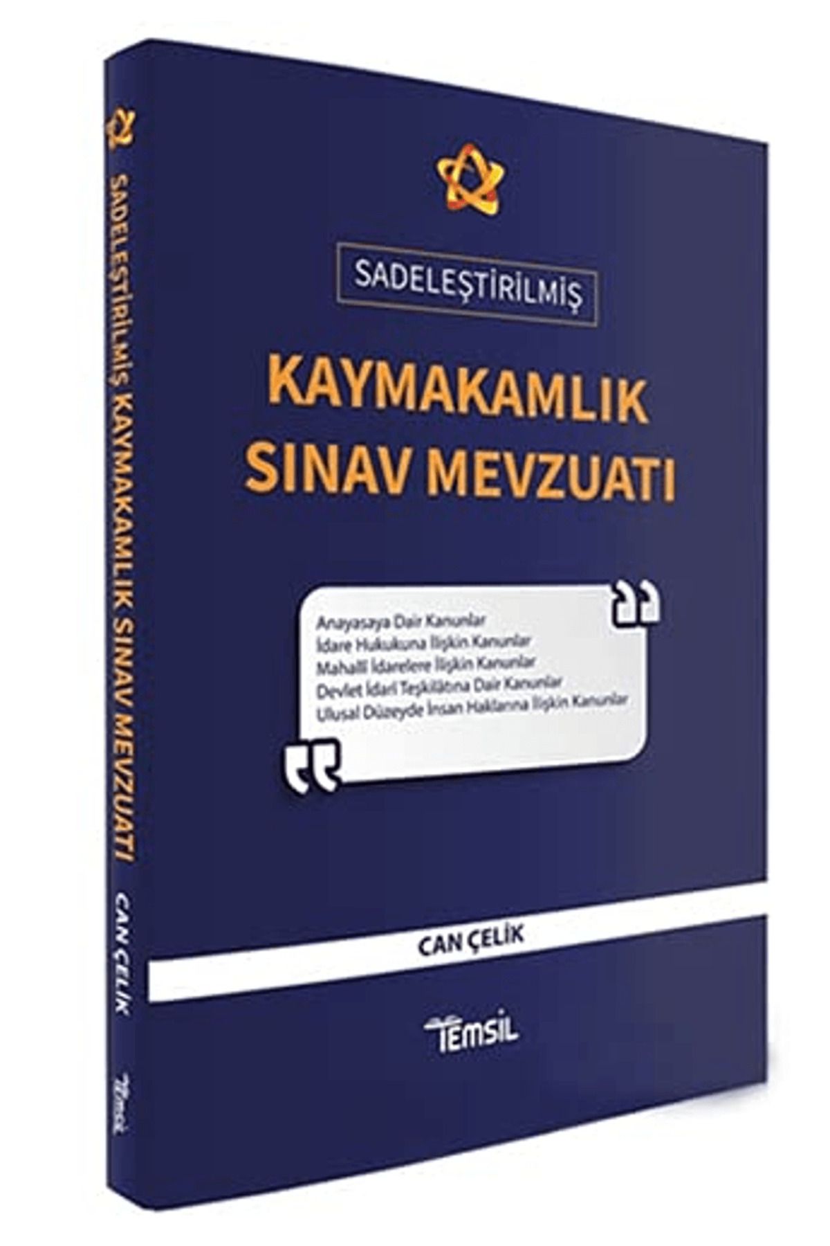 Temsil Kitap Kaymakamlık Sınav Mevzuatı (Sadeleştirilmiş)
