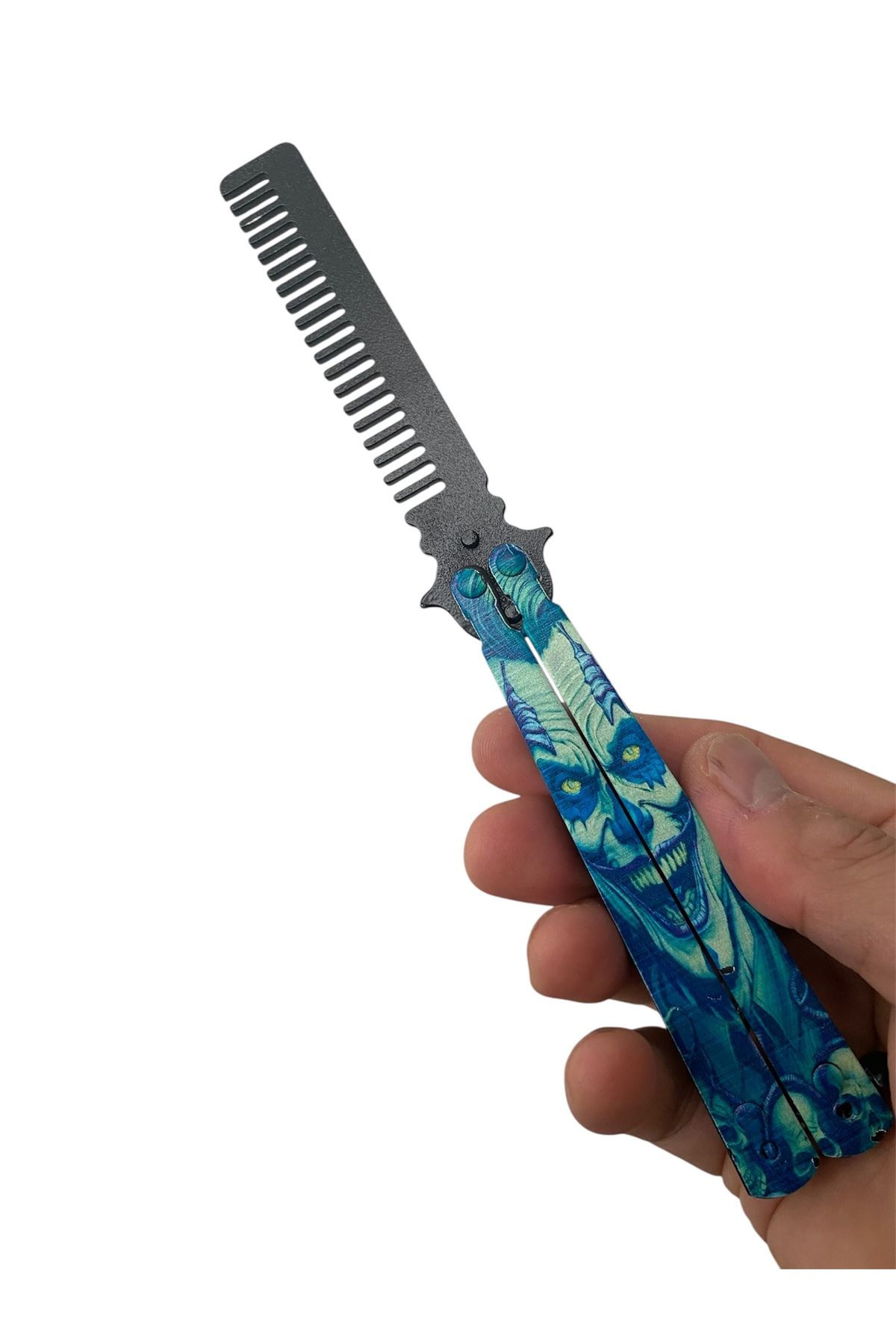 TARIK EXPRESS Metal Joker Kelebek Tarak 21 Cm Keskin Değildir