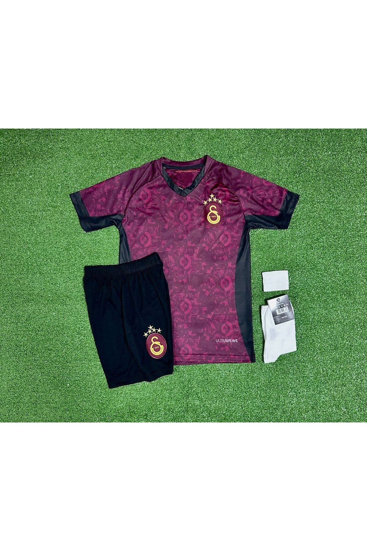 FAMİLYSTAN GALATASARAY 5 YOLDIZ 2026 DEPLASMAN BORDO ÇOCUK FORMASI