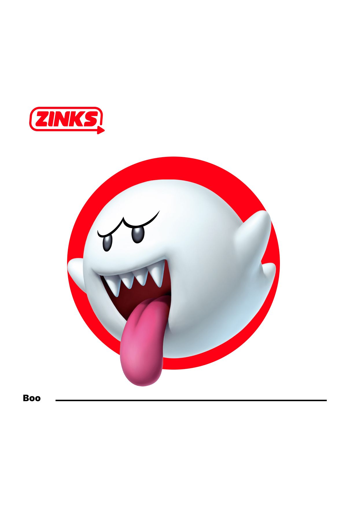 Zınks Store Mario - Boo Figür ve Oyuncak