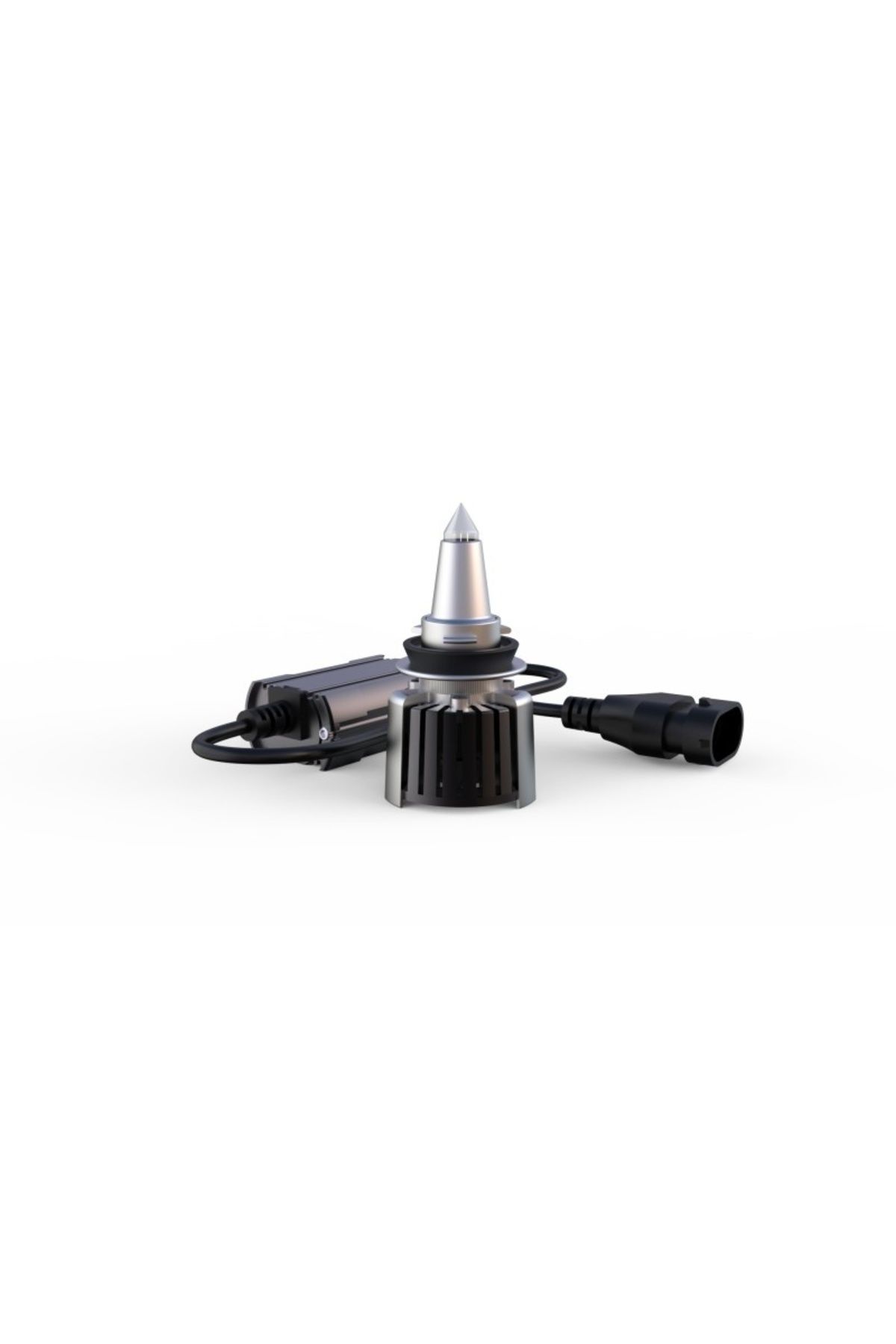TECHSTAR-Set of 2 Techstar® R10 Auto LEDs, H11, 45w, 5000 Lumens, 6500K, AUTO, 12-24 Volts, CSP, Canbus, Alum 3
