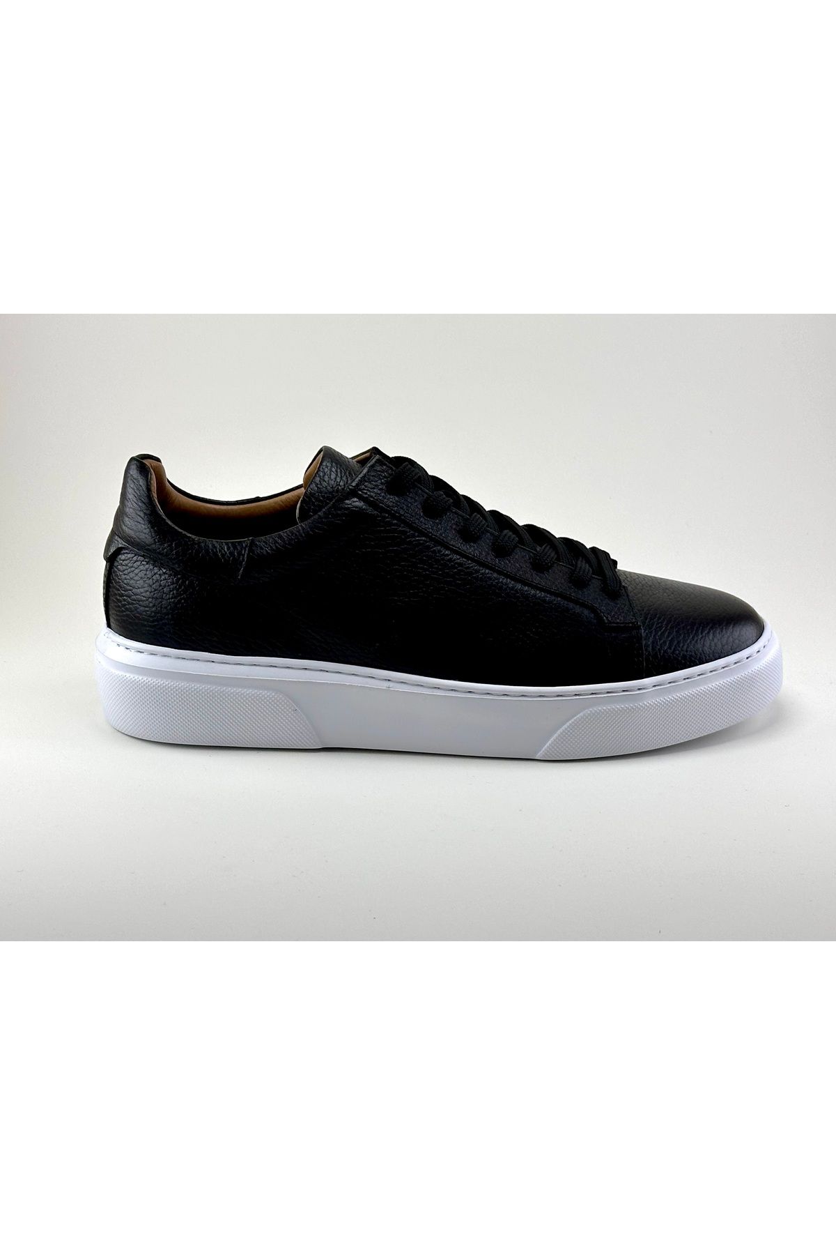 FOOTCAP Büyük Beden Hakiki Deri Erkek Sneaker Ayakkabı