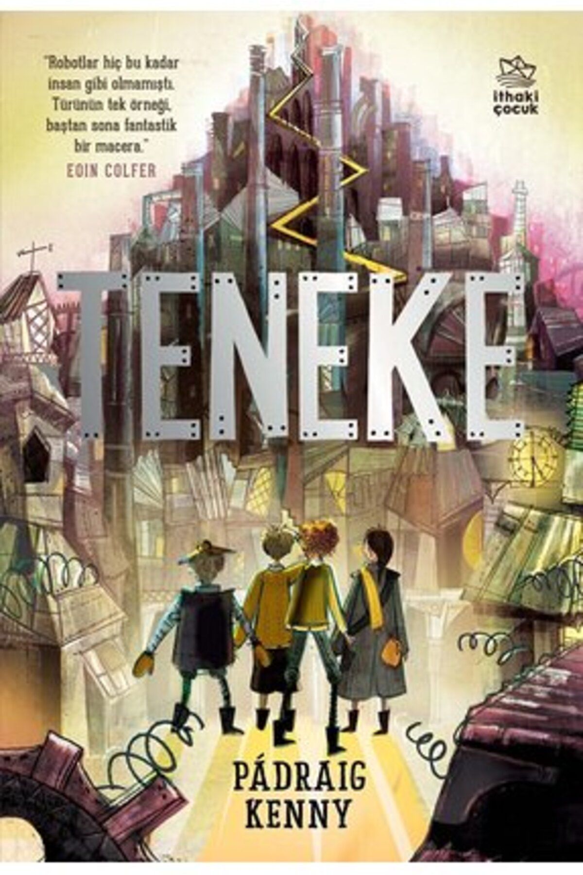 İthaki Yayınları Teneke / Padraig Kenny / İthaki Çocuk Yayınları / 9786257360685 + Okuma Sticker'ları