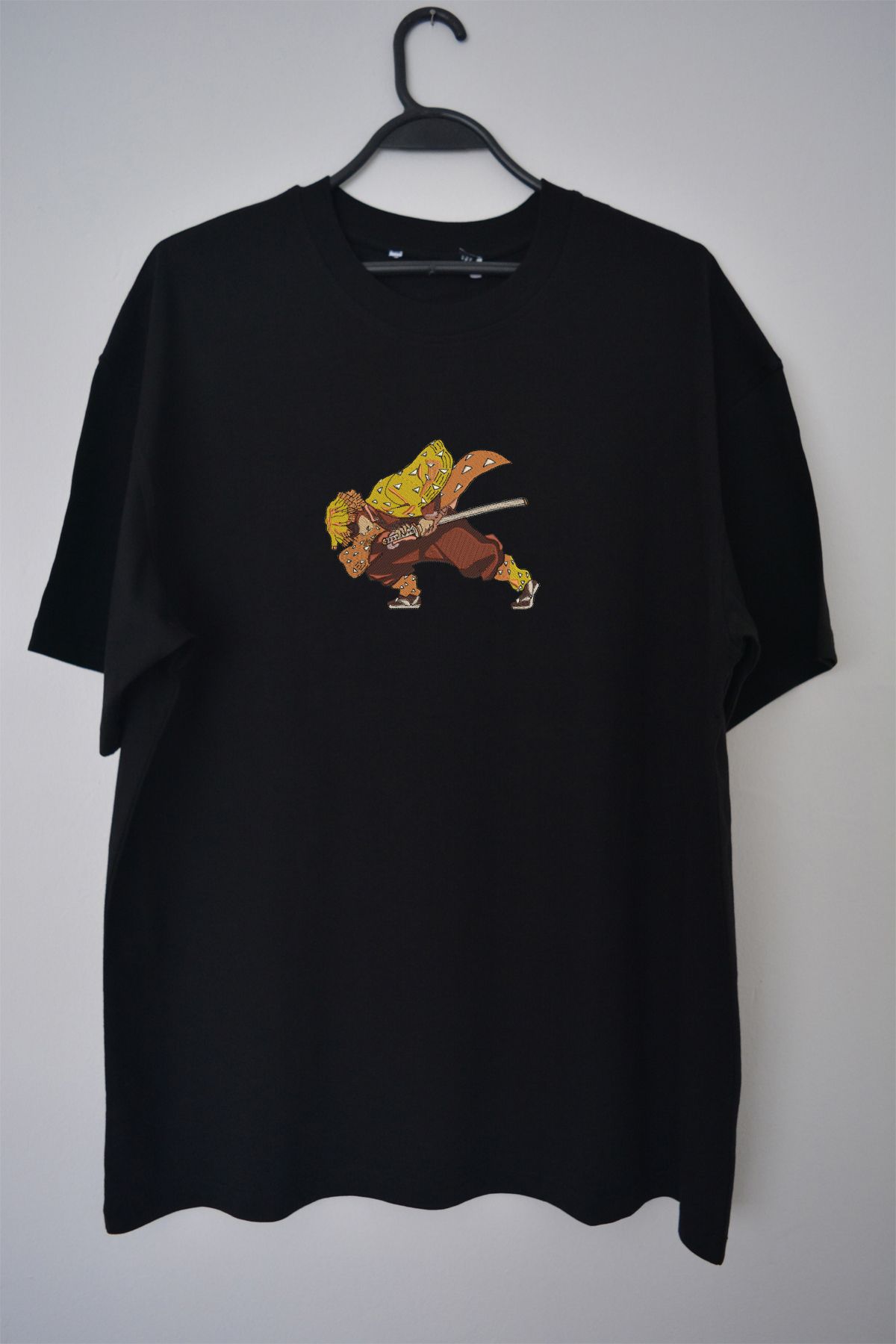 EldenStitch Zenitsu Nakış İşlemeli Unisex Oversize T-Shirt