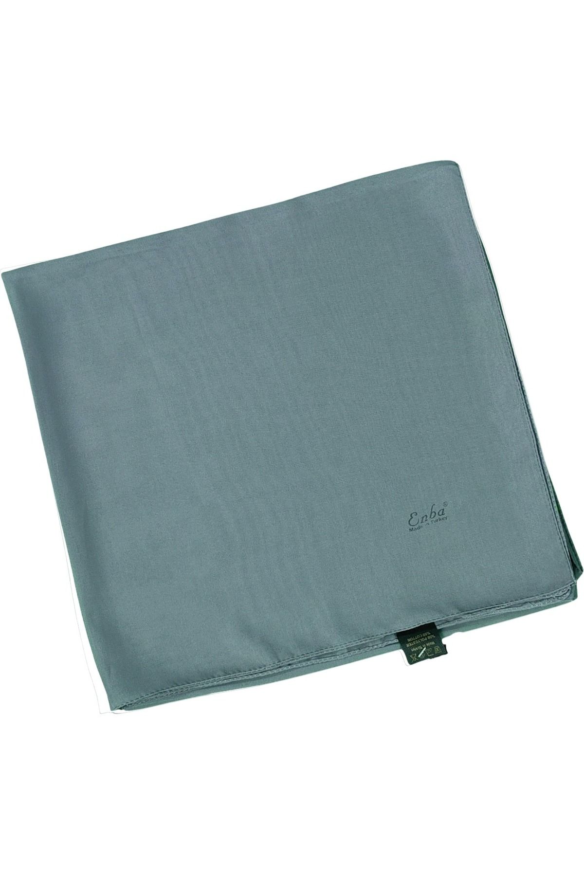 mim eşarp Enba Büyük Boy Şifon Düz Renk Eşarp – 140x140 cm