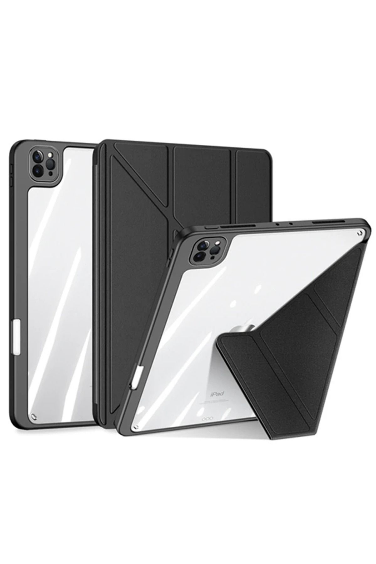 Uyguna Kapında Dux Ducis iPad Pro 12.9 2022/2021/2020/2018 Kılıf Magi Series Kalem Tutuculu Uyku - SVU2201-9487