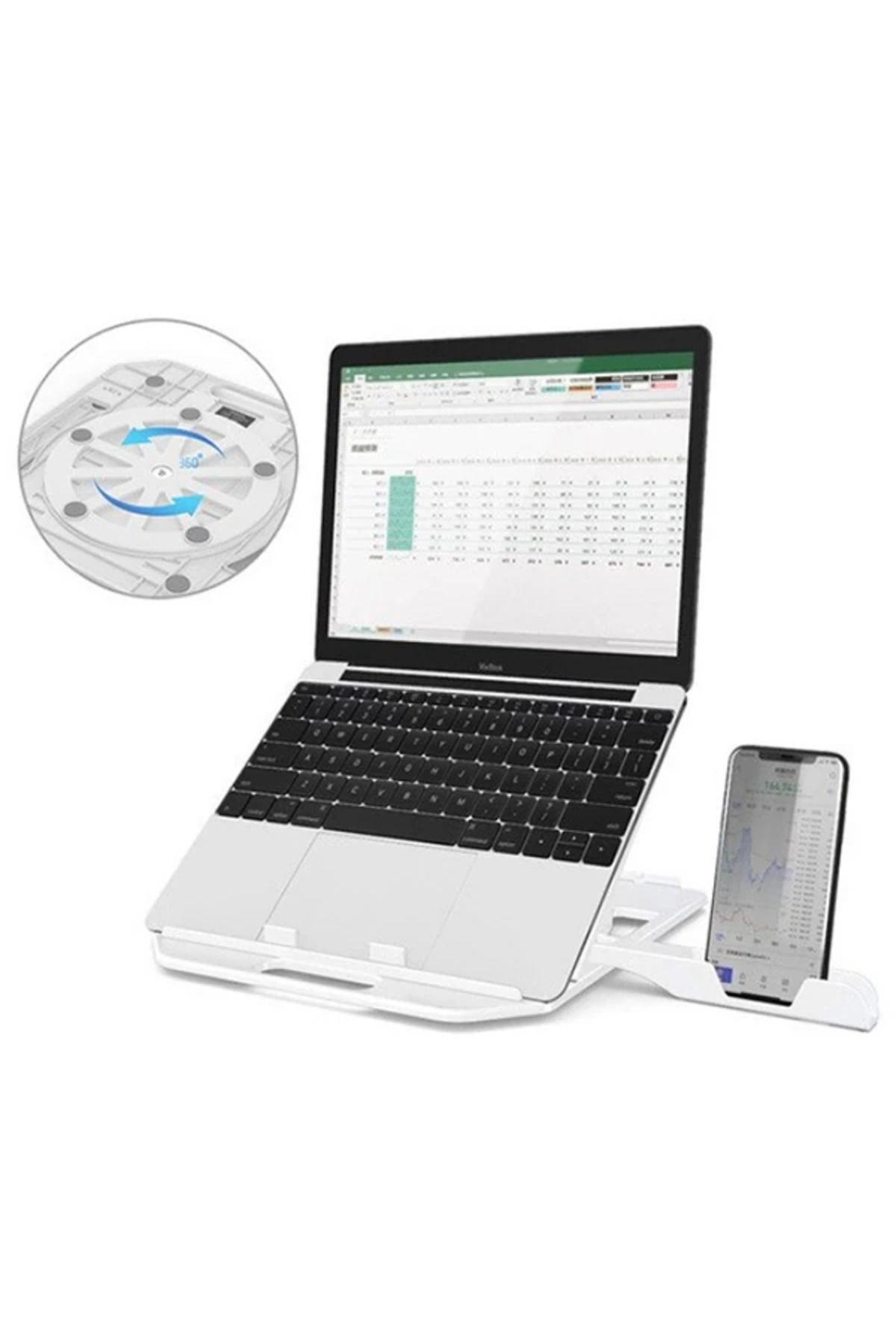mudikonsept ALLY Yükseklik Ayarlı Dizüstü Laptop-Tablet Standı Telefon Tutucu-(5775) - MDE7030-8562