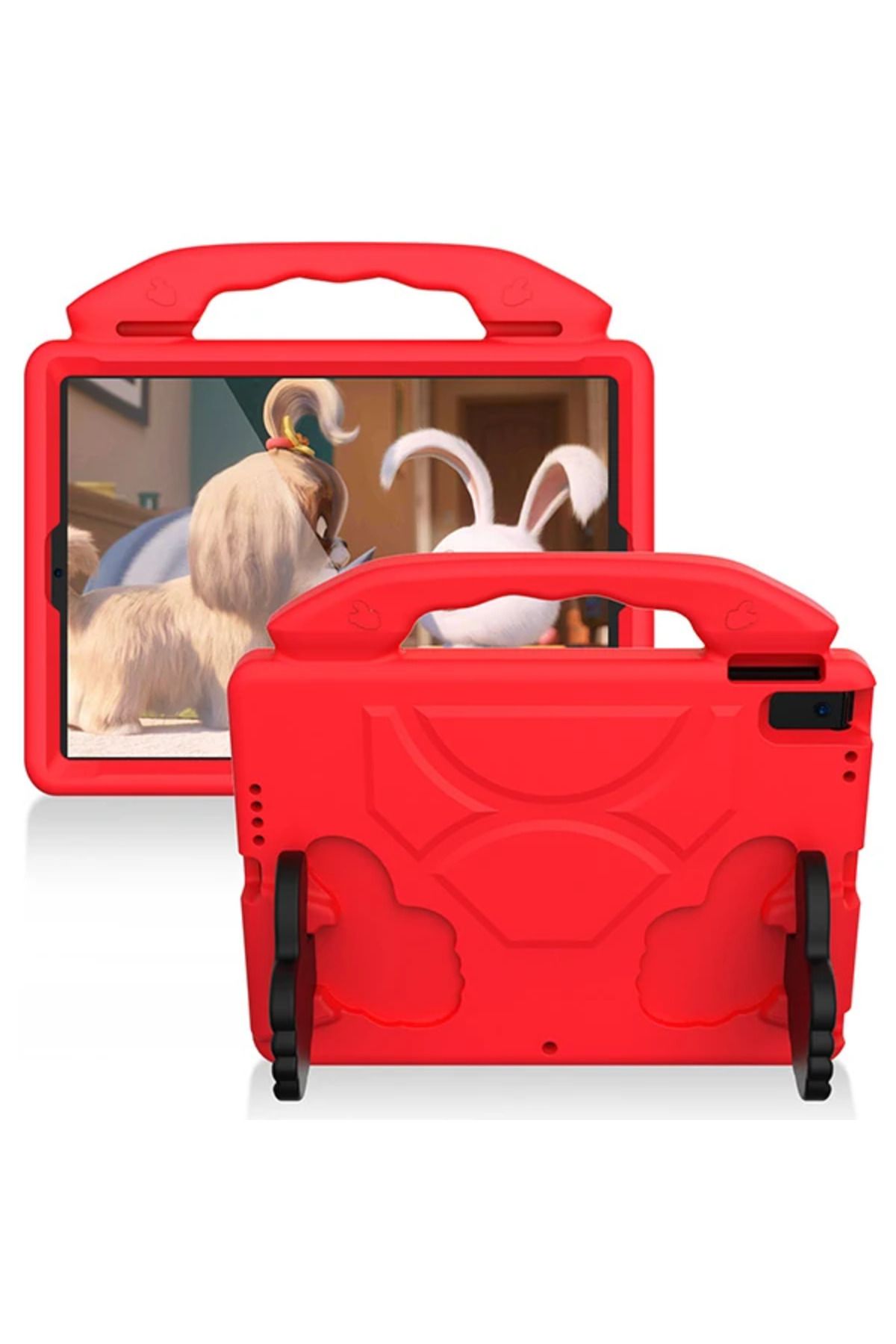Uyguna Kapında Ally İPAD 7.10.2 PRO 10.5 Kılıf Eva Çocuk Shockproof Standlı Taşınabilir-(577 - SVU7256-8868