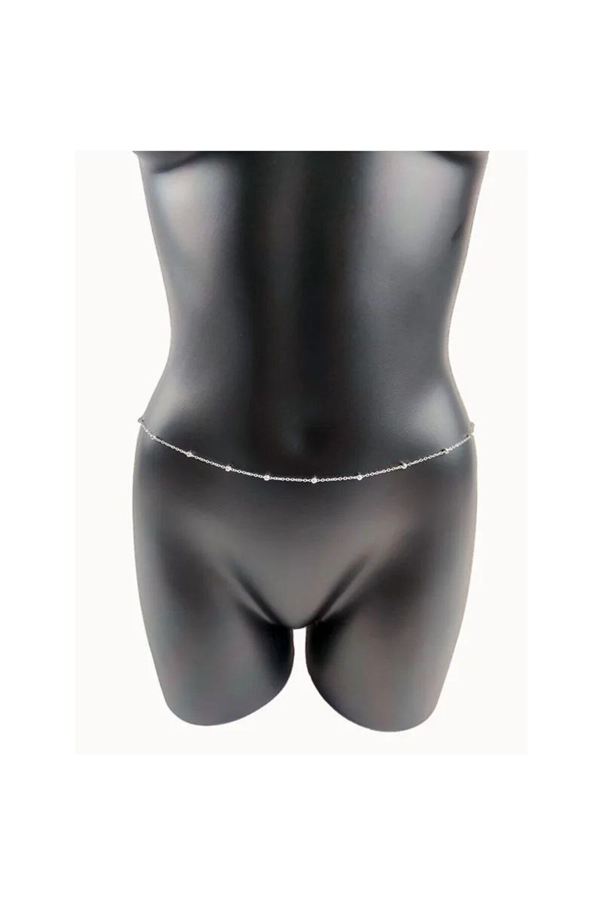 Genel Markalar Şıklığınızı Tamamlayacak Zincirli İnci Bel Kemer