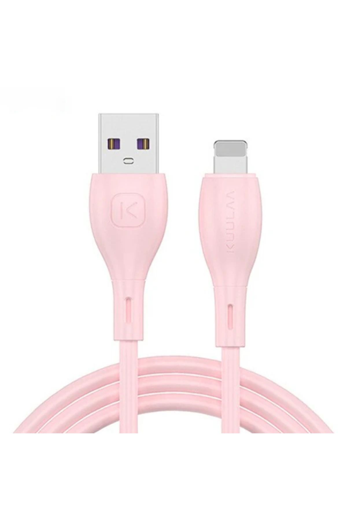 Notcraft KUULAA Liquid Silicone İPhone 12-11 XS XR 8-7 Şarj Kablosu 2.4A 1metre-(5775) - NOTFRAFT3418-4594