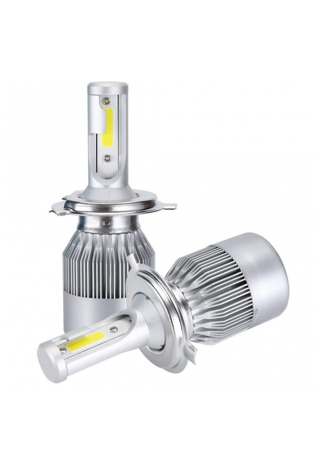 TECHSTAR-Set of 2 Auto Techstar® C6 LEDs, H4, 36w, 3800 Lumens, 6500K, AUTO, 12-24 Volts, COB 10
