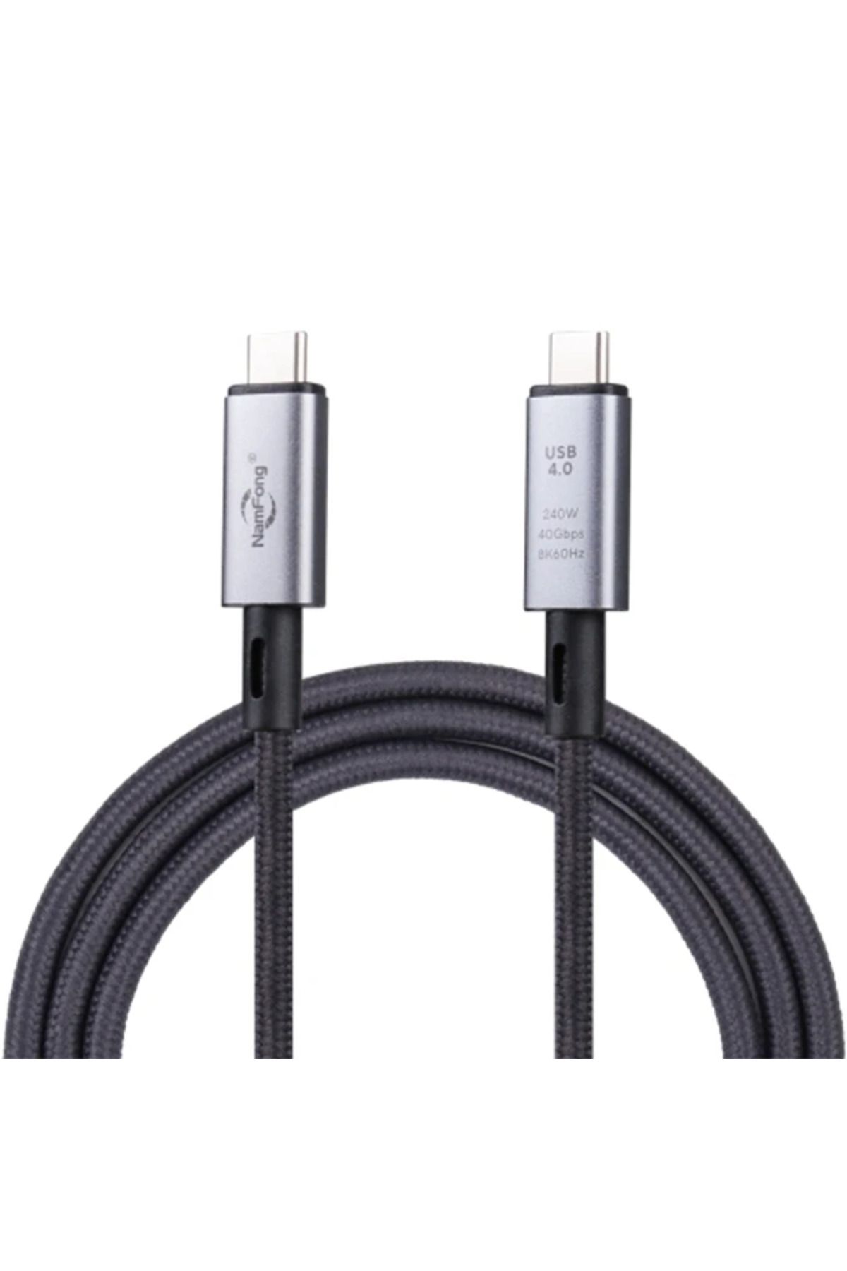 Uyguna Kapında Ally USB 4.0 240W Type-C to Type-C 8K Görüntü-Data ve Ultra Hızlı Şarj Kablosu - SVU9058-6452