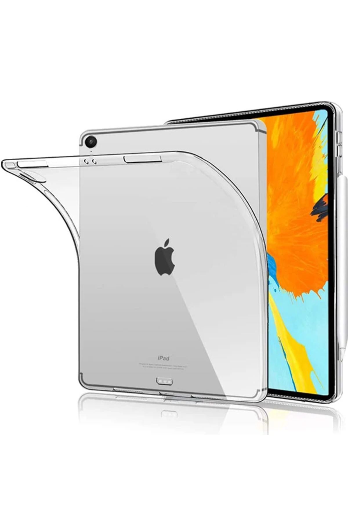 Lokal Marketing ALLY iPad Pro 11 inch (2021-2020-2018) Ultra Koruma Şeffaf Silikon Kılıf-(5775) - LKM1103-8995