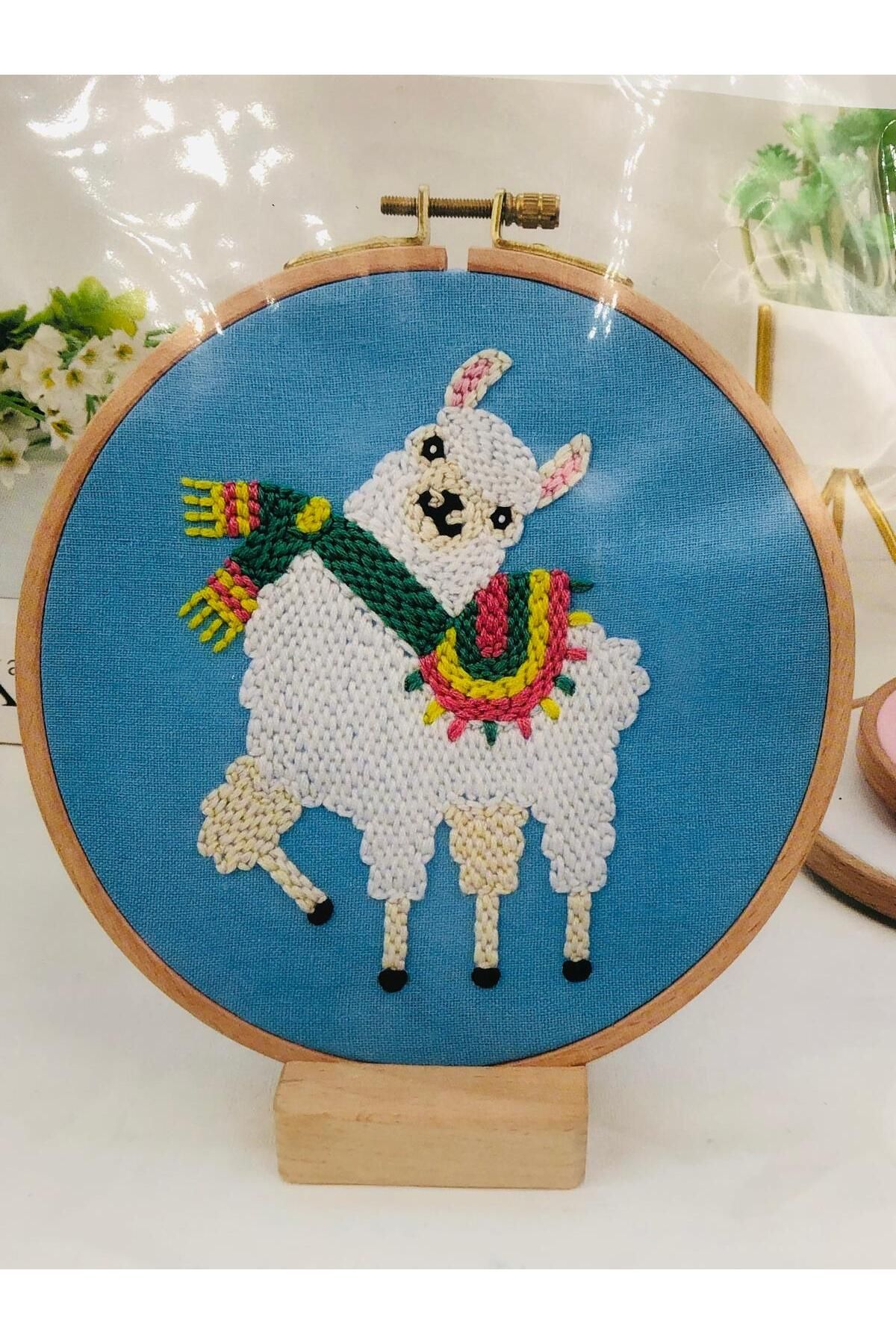 DUCK HOBY 16x16 cm - Başlangıç Punch Seti ( Panç Seti ) Hayvan Desenli, Yeni Başlayanlar İçin Deneme Seti