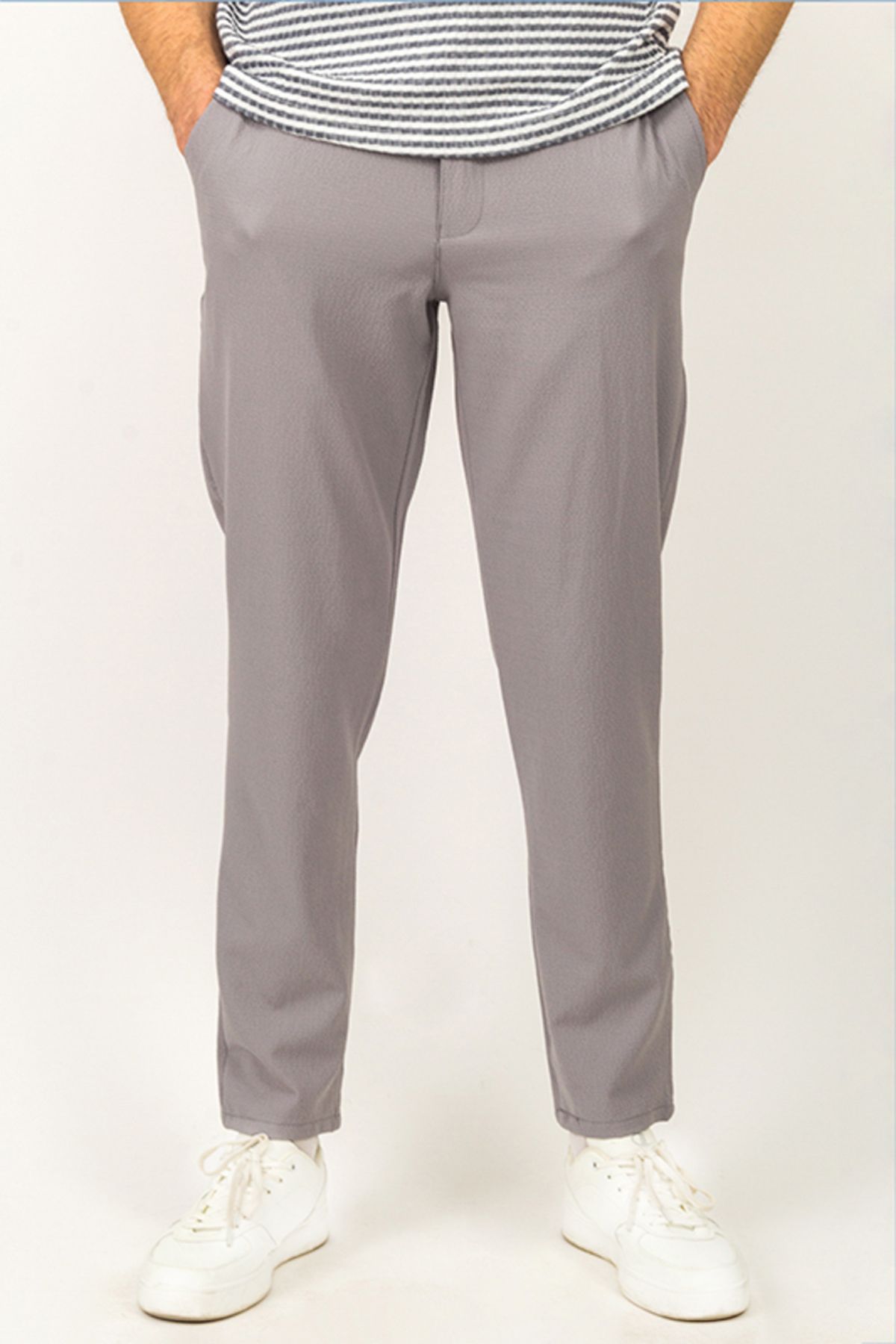 APT PRESTIGE Beli Lastikli Basic Desen Jogger Pantolon