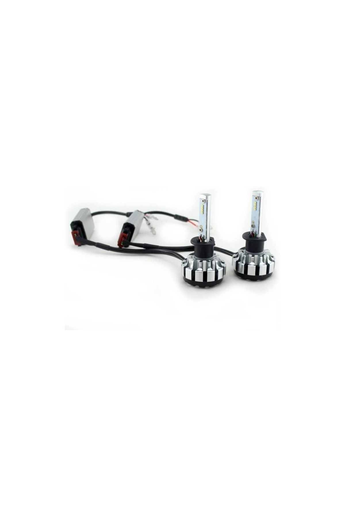 TECHSTAR-Set of 2 Techstar® T1S Auto LEDs, H1, 35w, 8000 Lumens, 6000K, AUTO, 12-24 Volts, CREE, Canbus, Alum 3