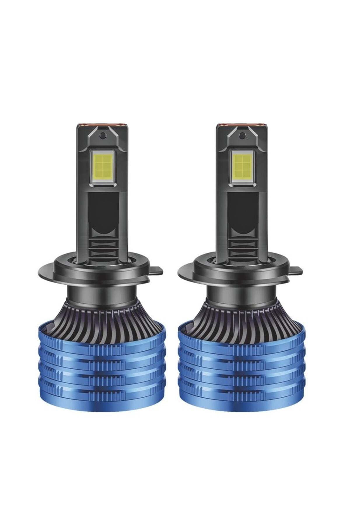 TECHSTAR-Set of 2 Techstar® P41 Auto LEDs, H7, 100w, 16000 Lumens, 6500K, AUTO, 12-24 Volts, CSP, Canbus, Cop 1