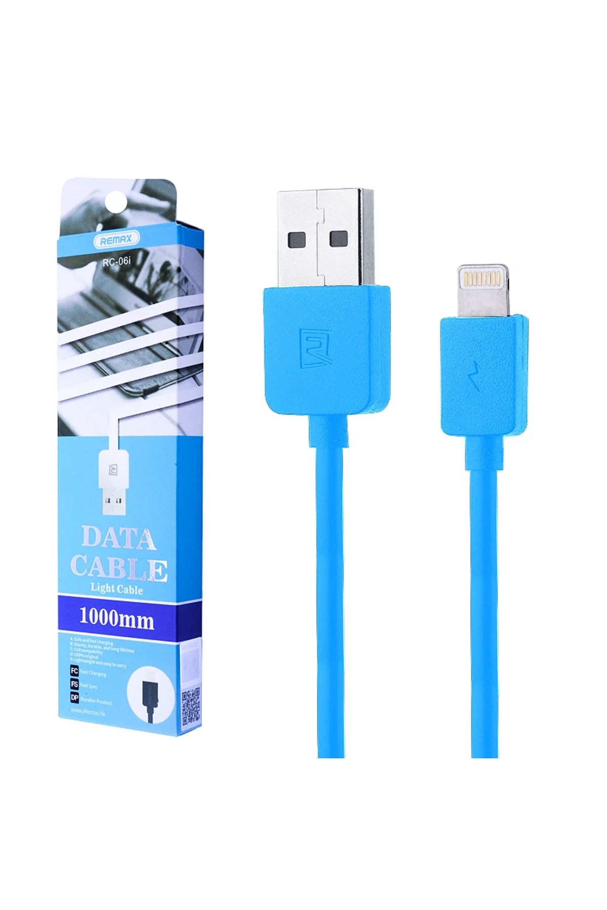 mudikonsept Remax Rc-06 İPhone 14-13- 12-11 Usb Data Şarj Kablosu-(5775) - MDE7307-1608