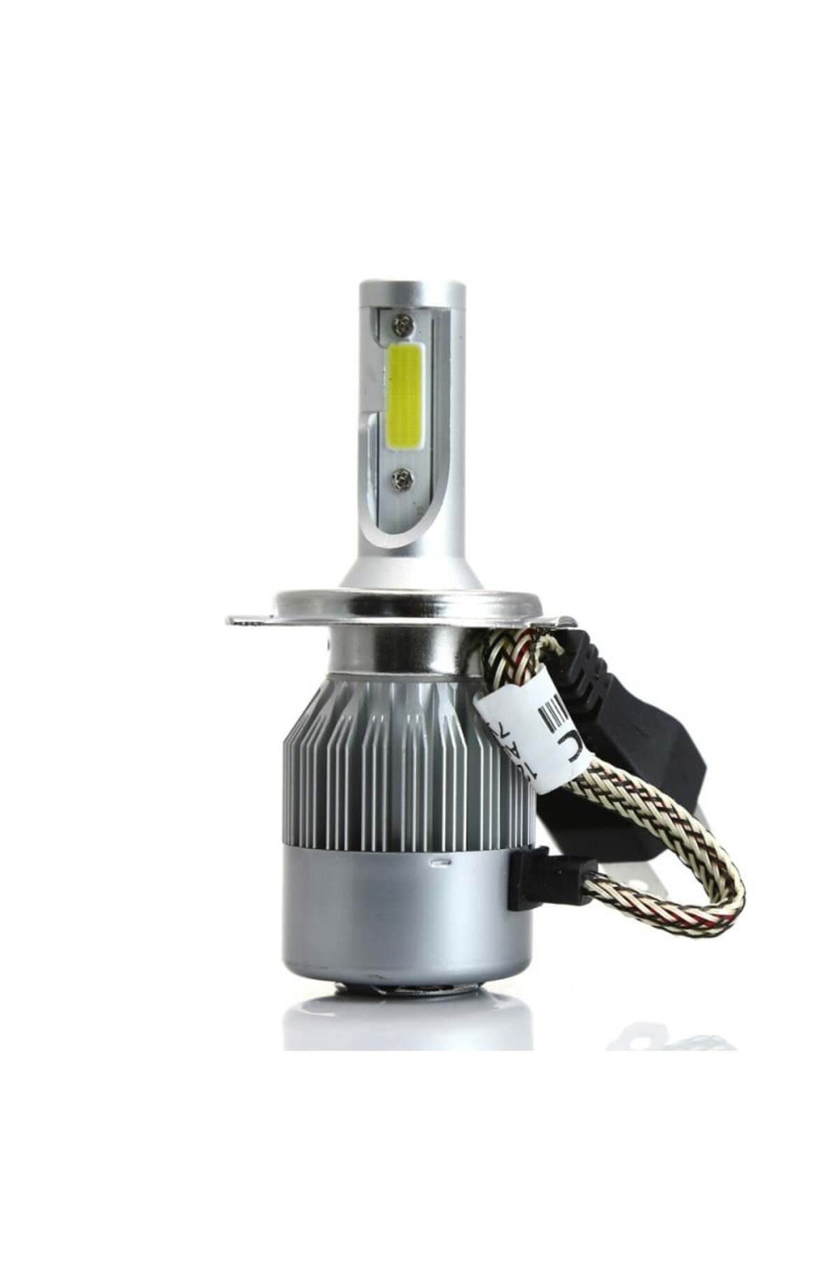 TECHSTAR-Set of 2 Auto Techstar® C6 LEDs, H4, 36w, 3800 Lumens, 6500K, AUTO, 12-24 Volts, COB 3