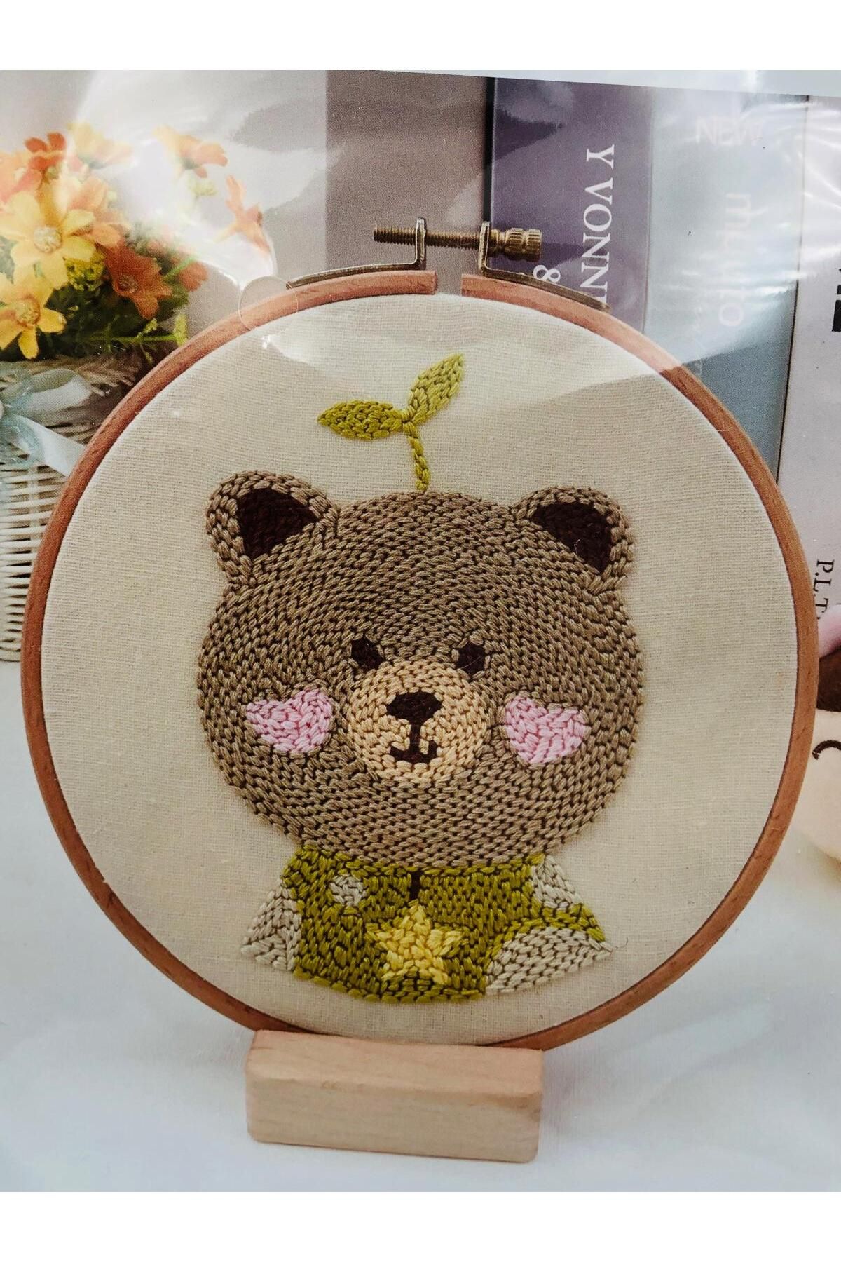 DUCK HOBY 16x16 cm - Başlangıç Punch Seti ( Panç Seti ) Hayvan Desenli, Yeni Başlayanlar İçin Deneme Seti