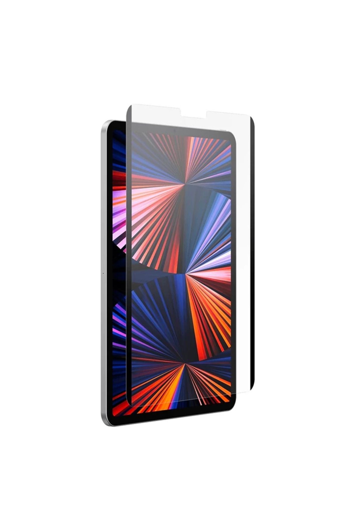 mudikonsept iPad Pro 12.9inç (2018-2021-2021) Manyetik Kenarlı Mıknatıslı Ekran Koruyucu-(5 - MDE8749-7695