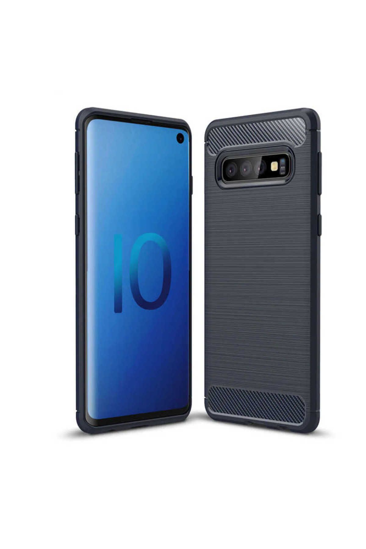 halkhouse Galaxy S10 Kılıf Slim Fit Esnek Kırılmaz Şık İz Yapmaz Room Silikon Kapak