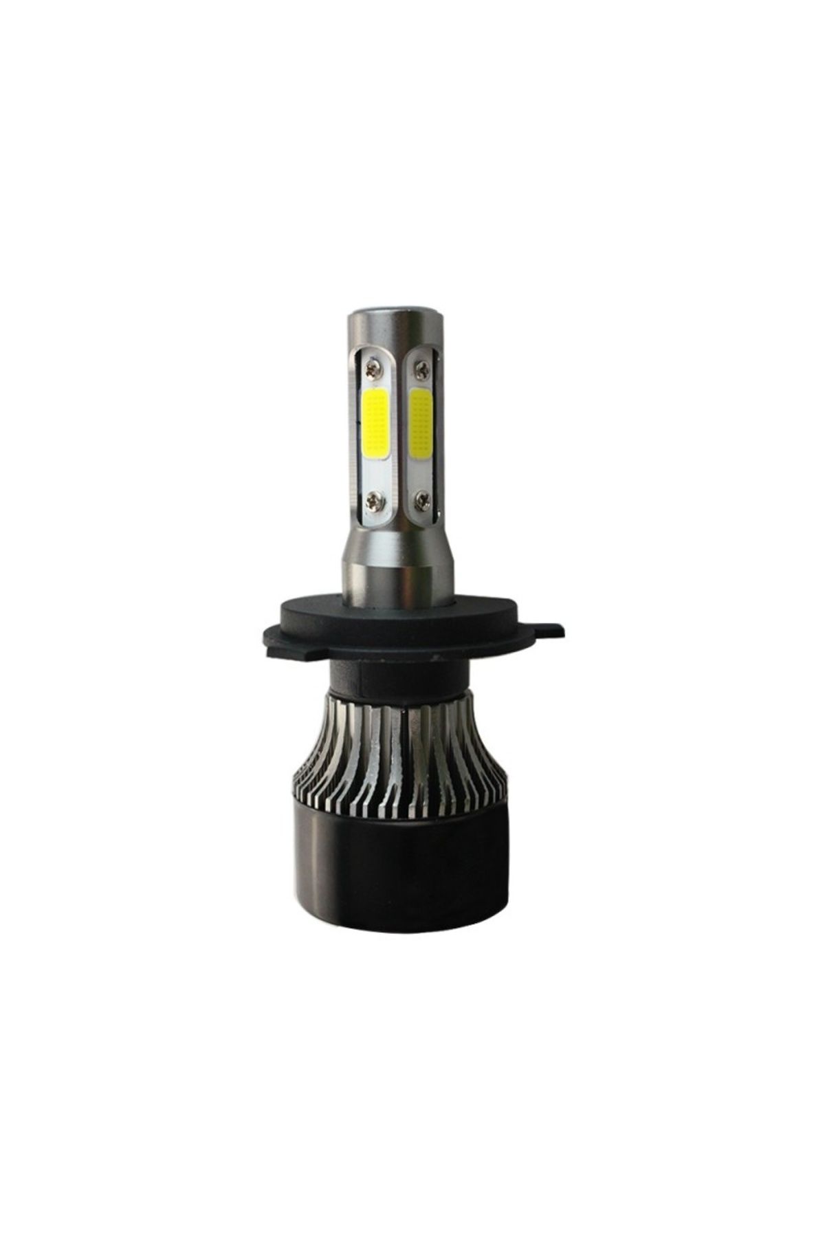 TECHSTAR-Set of 2 Techstar® S4 Auto LEDs, H4, 40w, 4000 Lumens, 6500K, AUTO, 12-24 Volts, COB, Canbus, Alumin 2