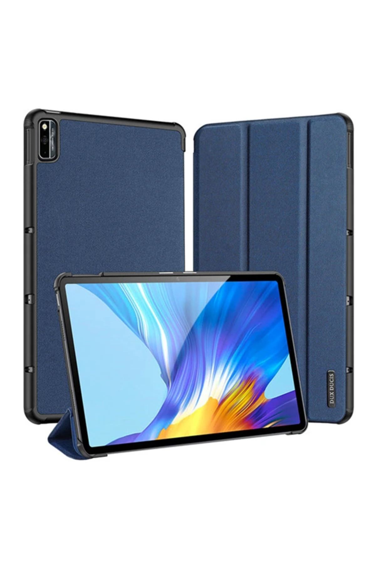 Uyguna Kapında DUX DUCİS Huawei MatePad 10.4 Kılıf Soft Tpu Mıknatıslı Domo Kılıf-(5775) - SVU3806-2744